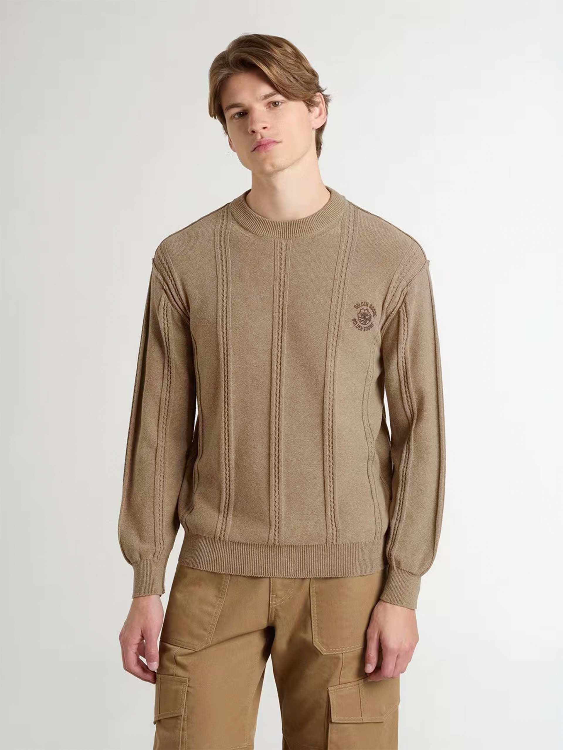 GOLDEN GOOSE - Pullover Davis mit Logo-Stickerei für Herren
