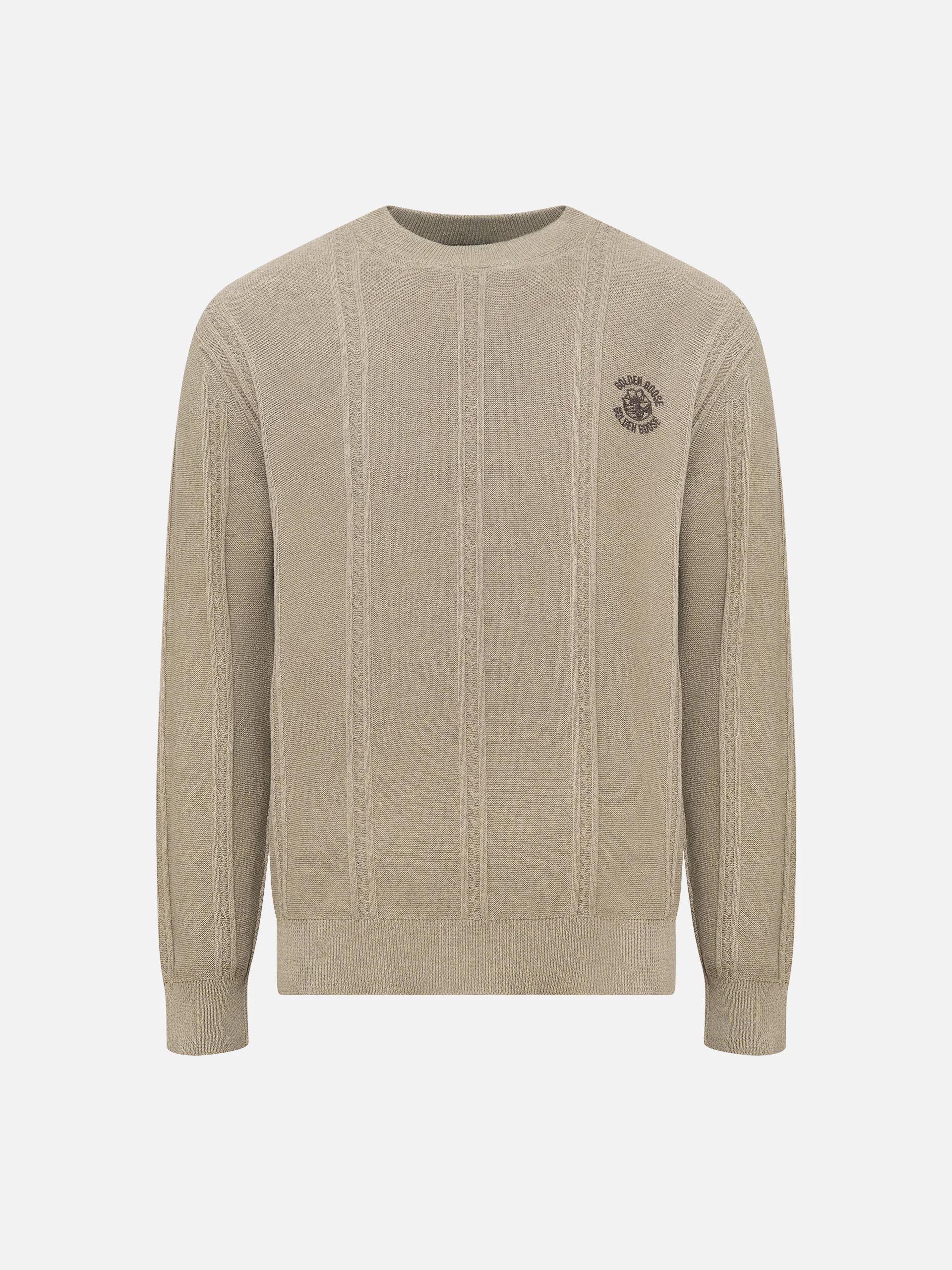 GOLDEN GOOSE - Pullover Davis mit Logo-Stickerei für Herren