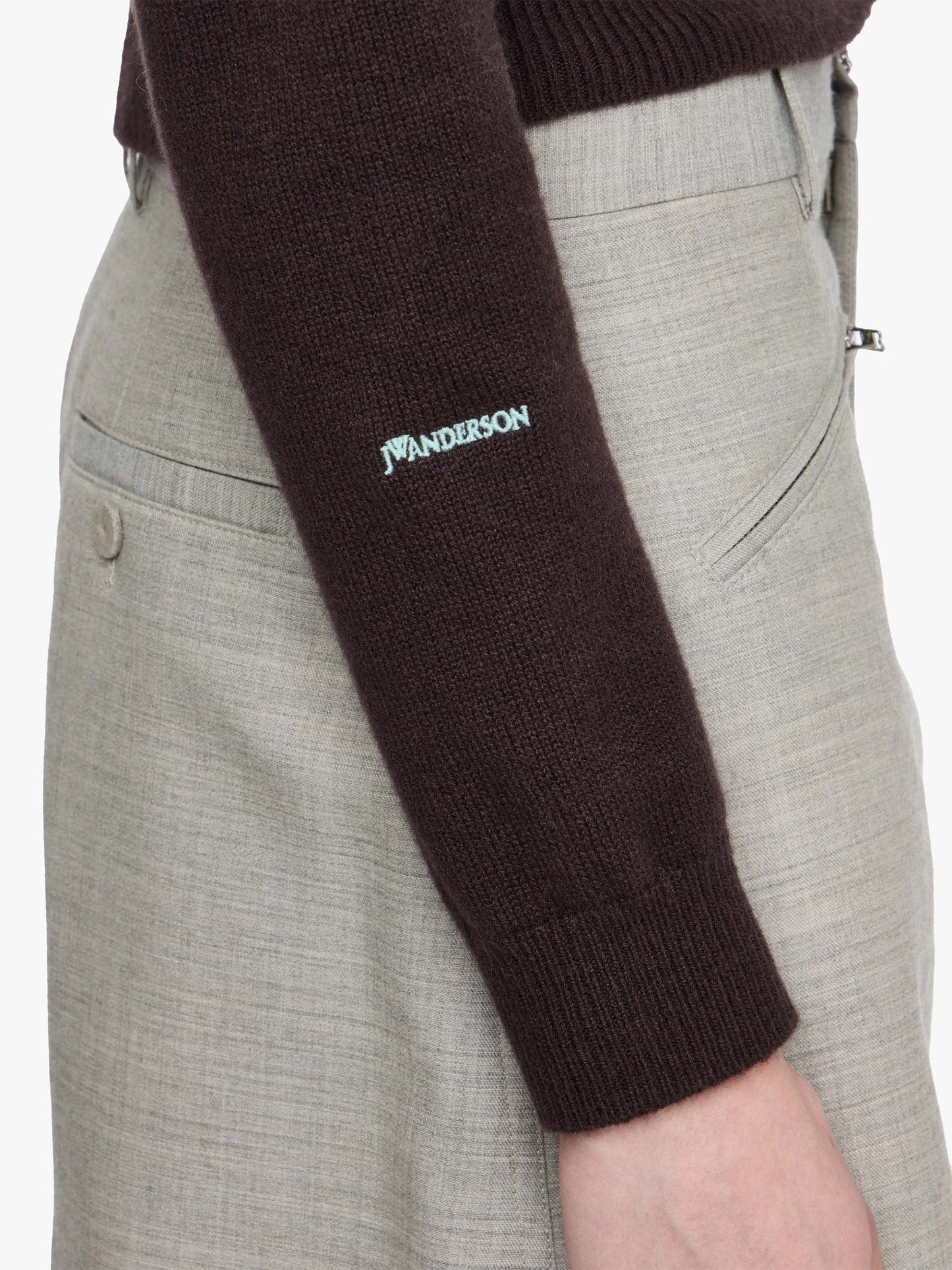 JW ANDERSON - Cardigan mit Logo-Stickerei für Damen