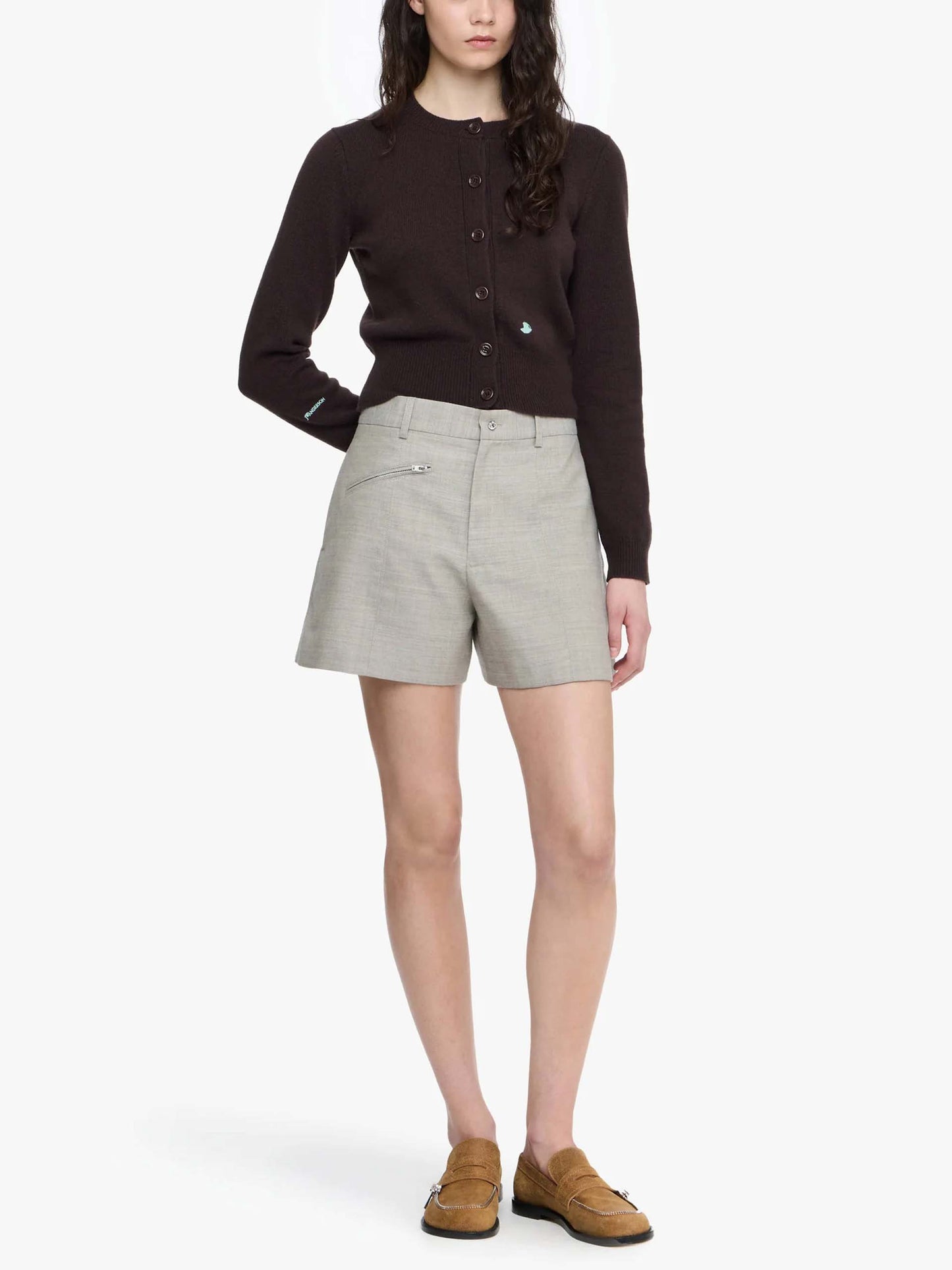 JW ANDERSON - Cardigan mit Logo-Stickerei für Damen
