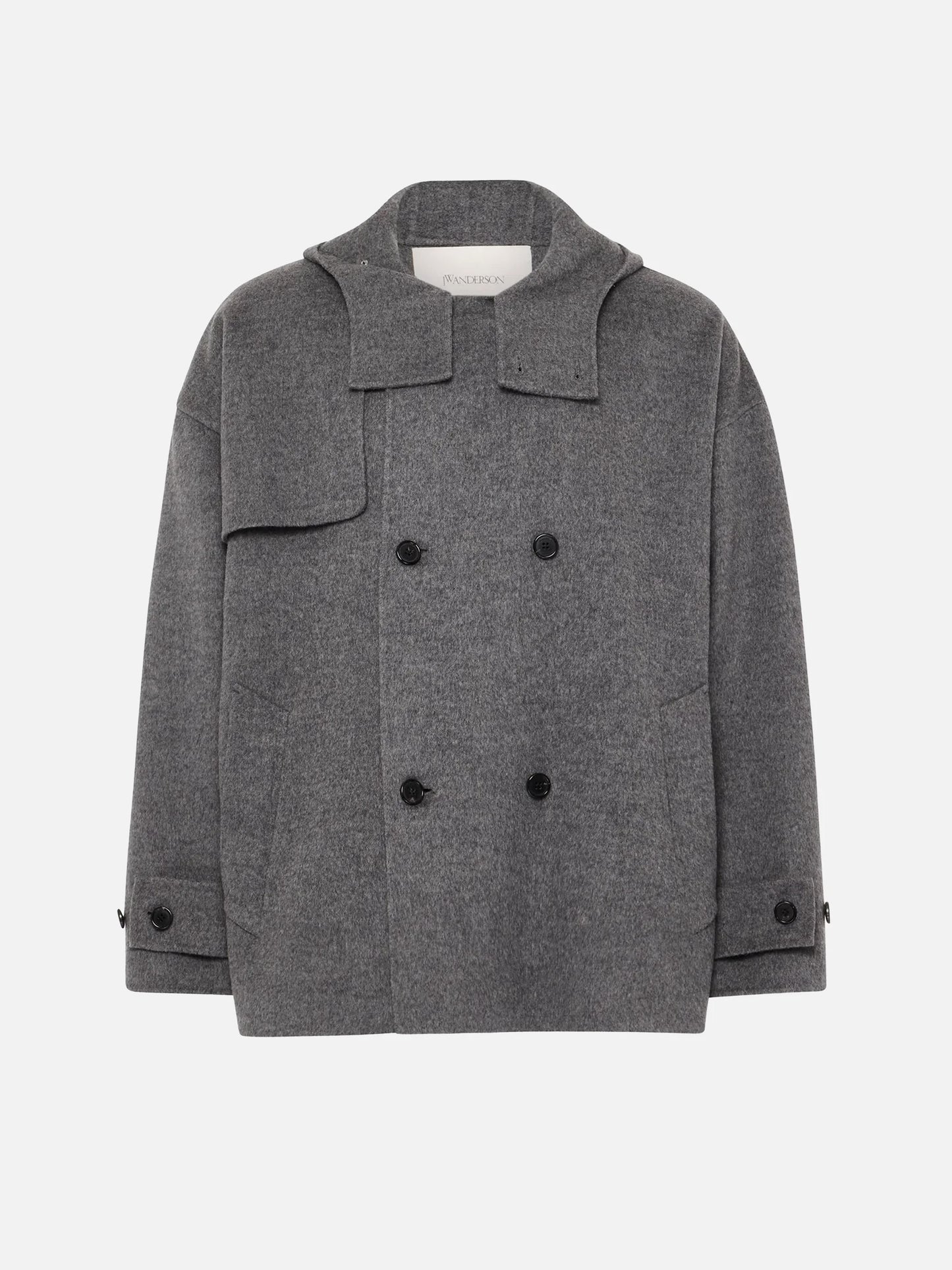 JW ANDERSON - Oversized-Peacoat aus Wolle für Damen