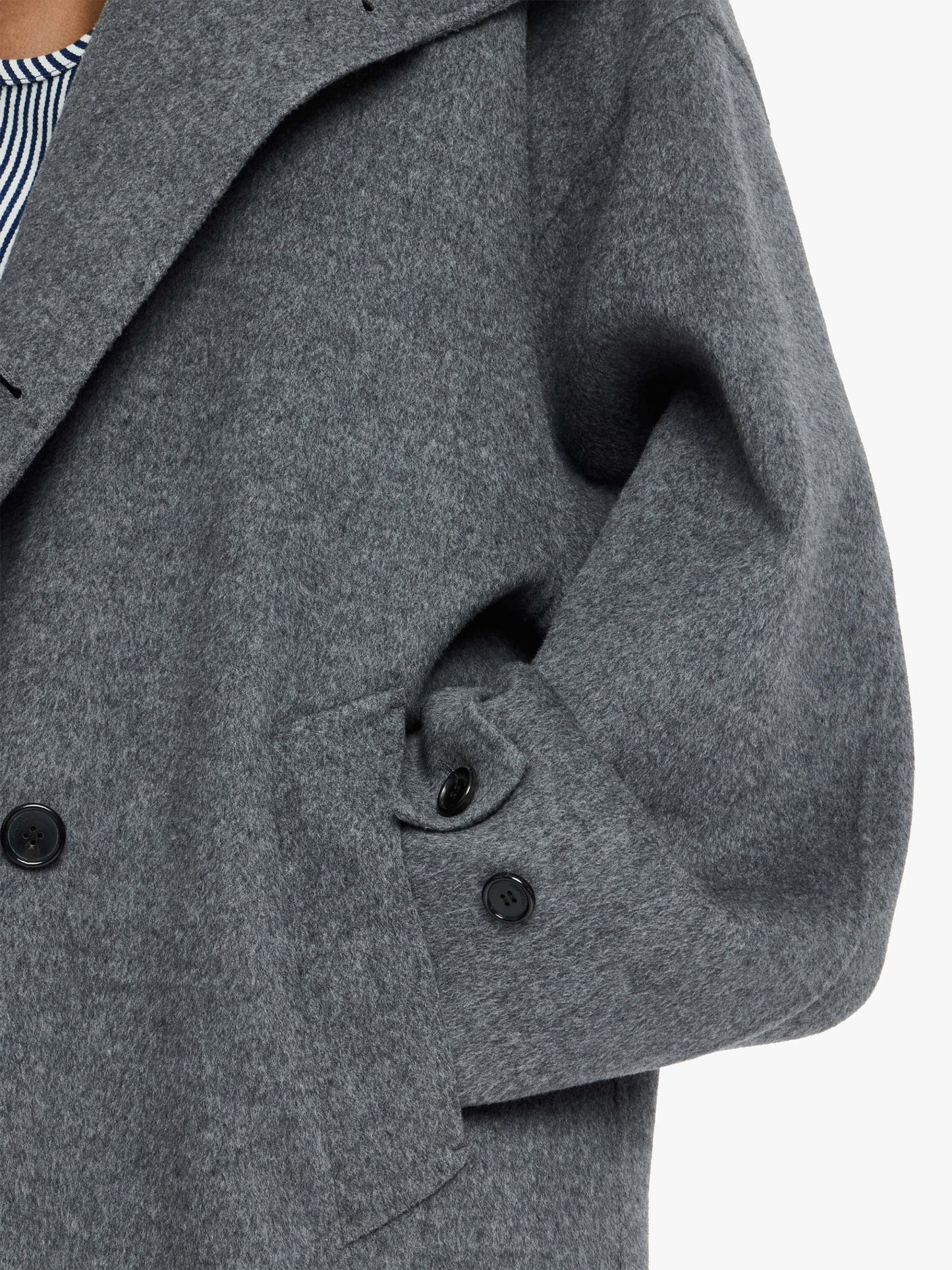 JW ANDERSON - Oversized-Peacoat aus Wolle für Damen