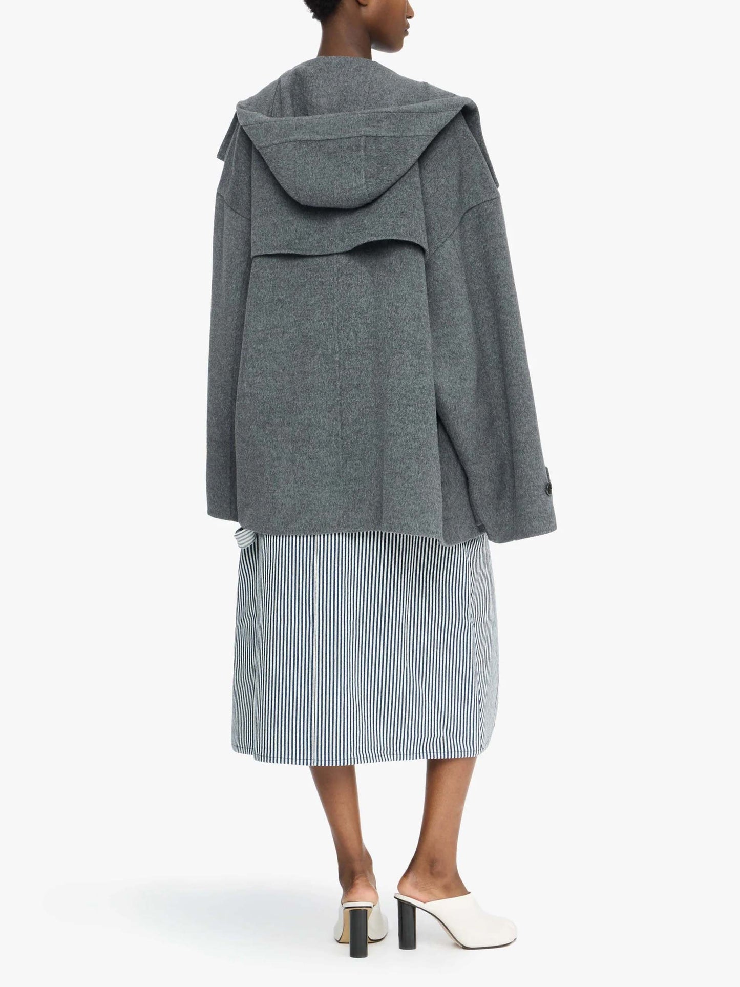 JW ANDERSON - Oversized-Peacoat aus Wolle für Damen