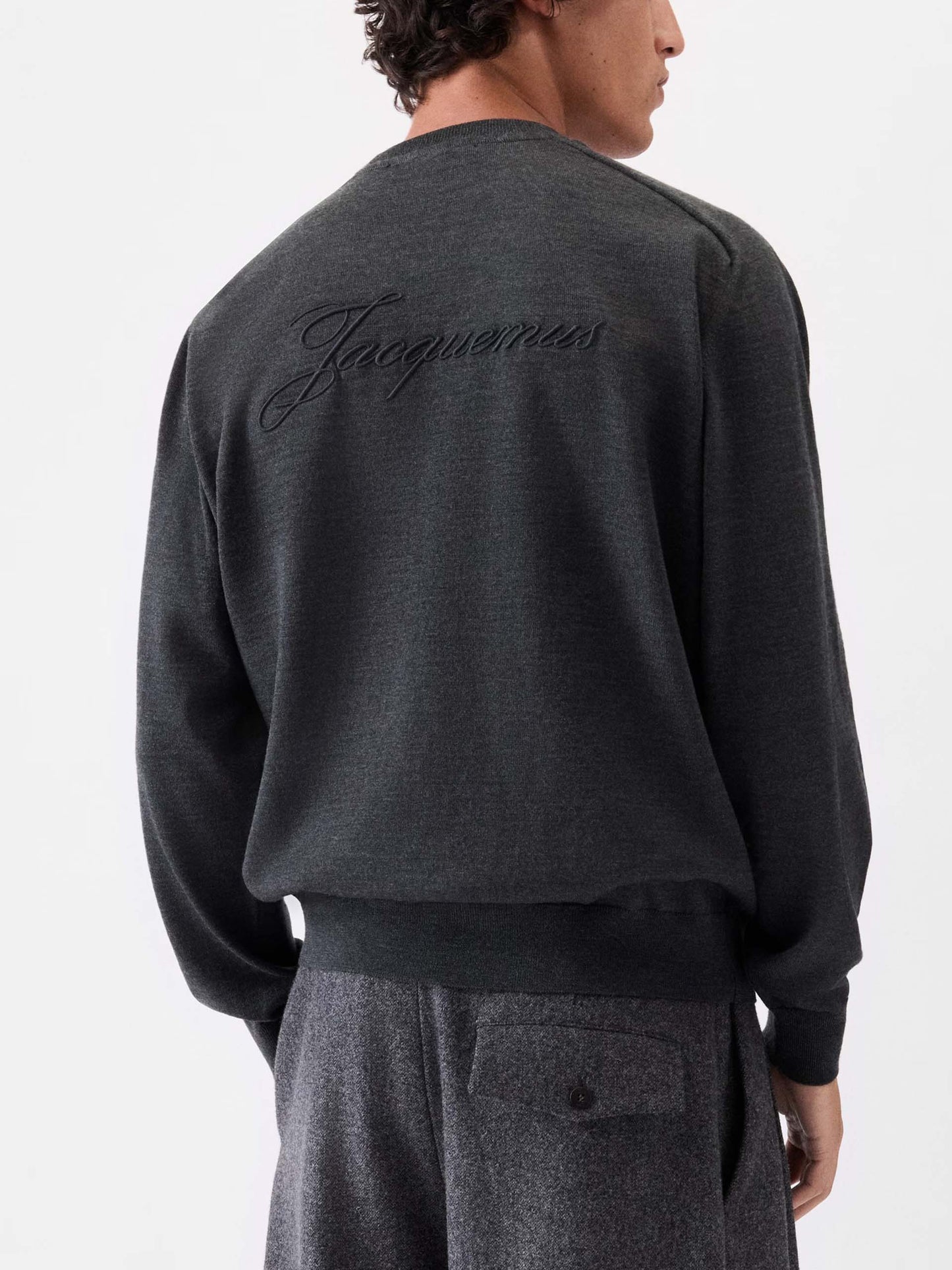 JACQUEMUS - Pullover Brode mit Logo-Stickerei für Herren