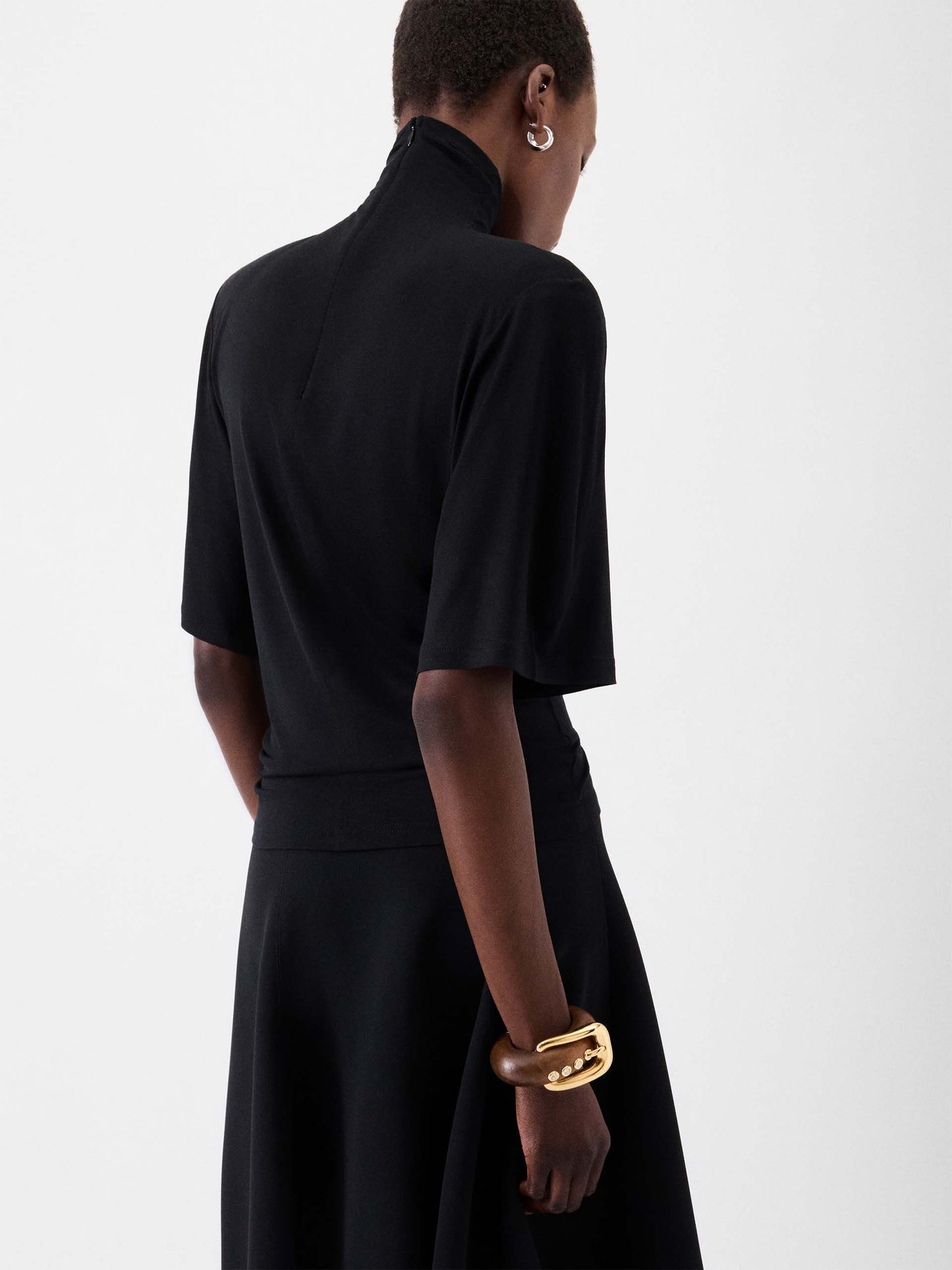 JACQUEMUS - Spallina T-Shirt mit Rollkragen für Damen