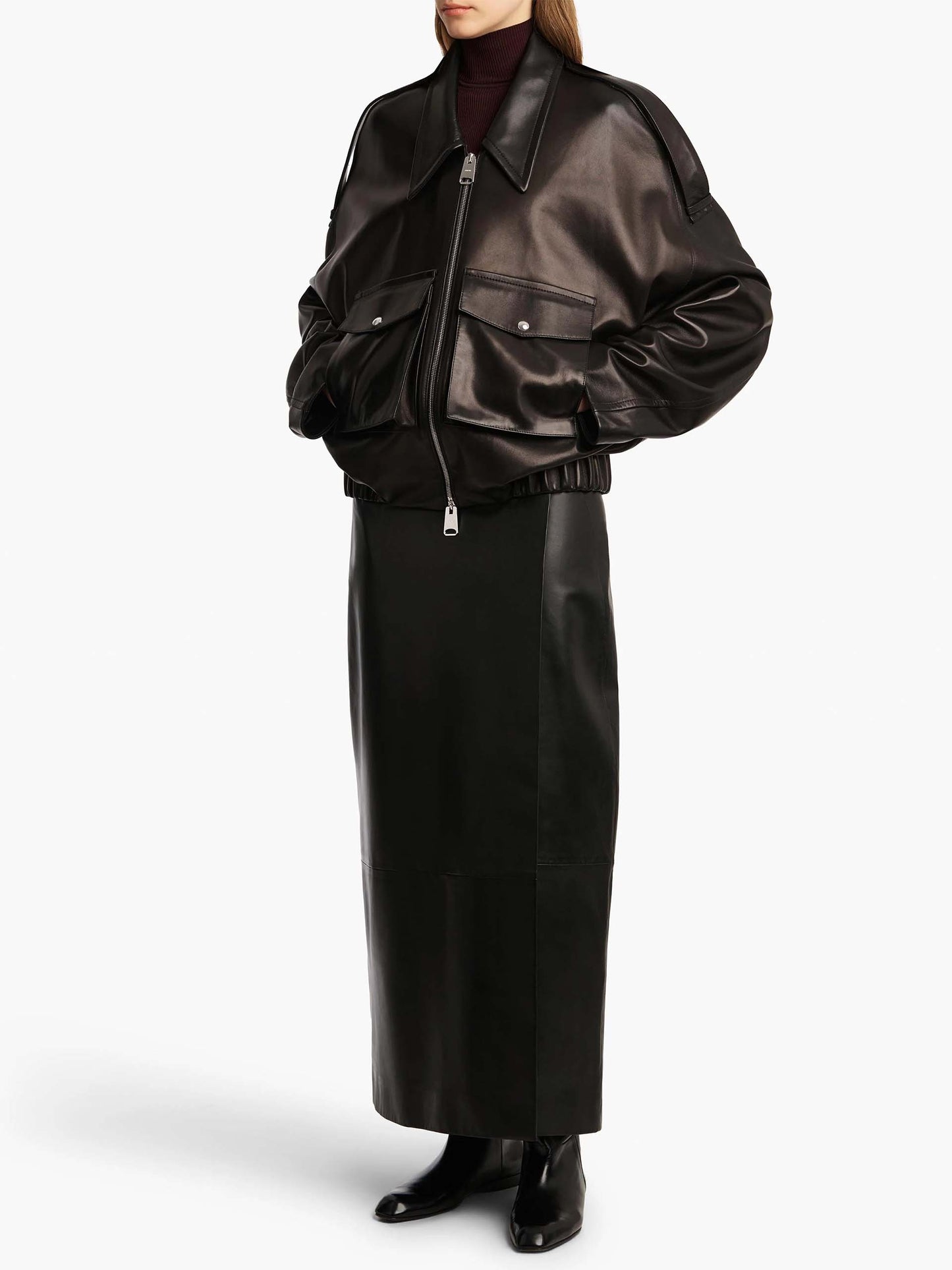 KHAITE - Owey Lederjacke für Damen
