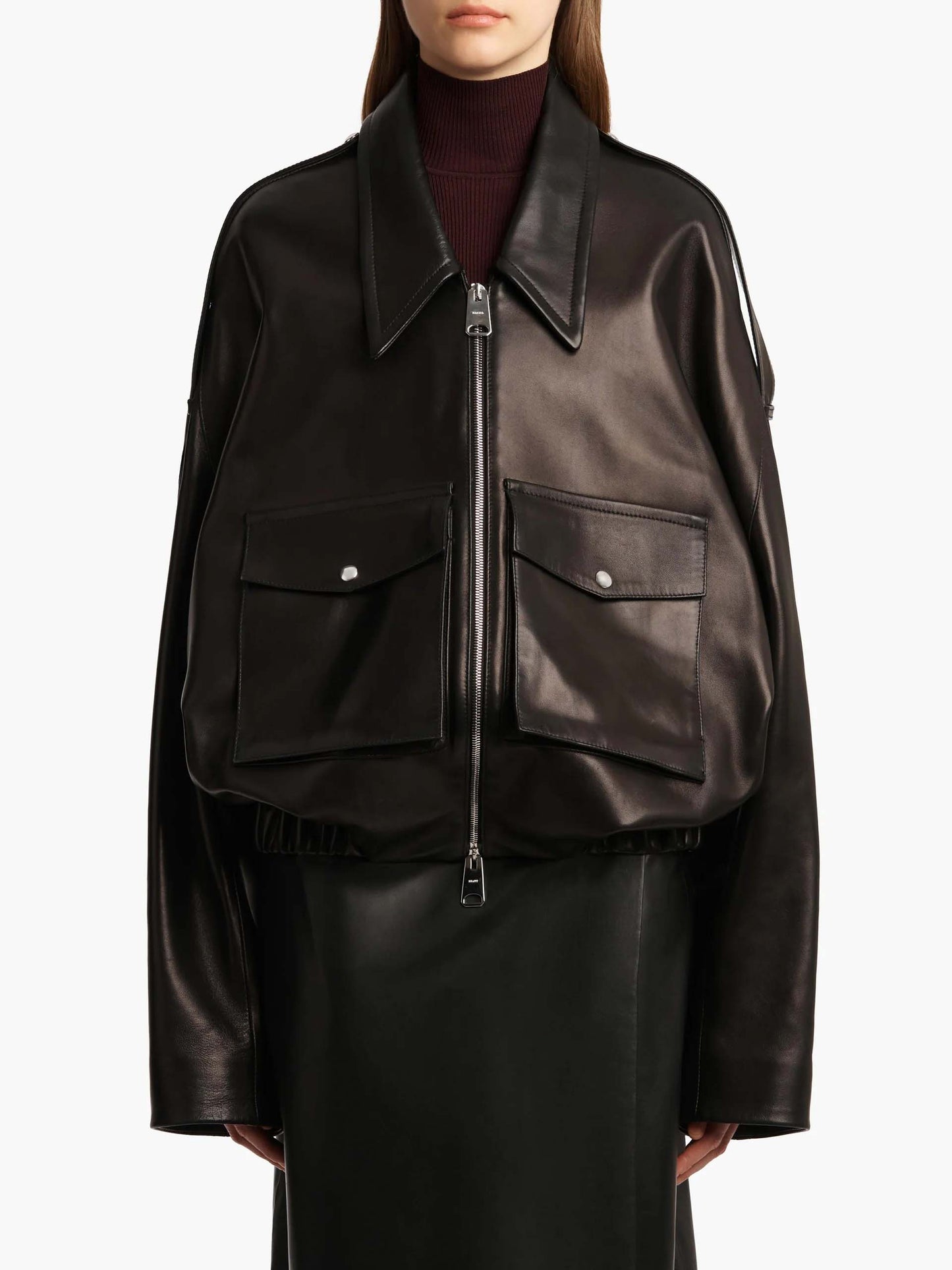 KHAITE - Owey Lederjacke für Damen