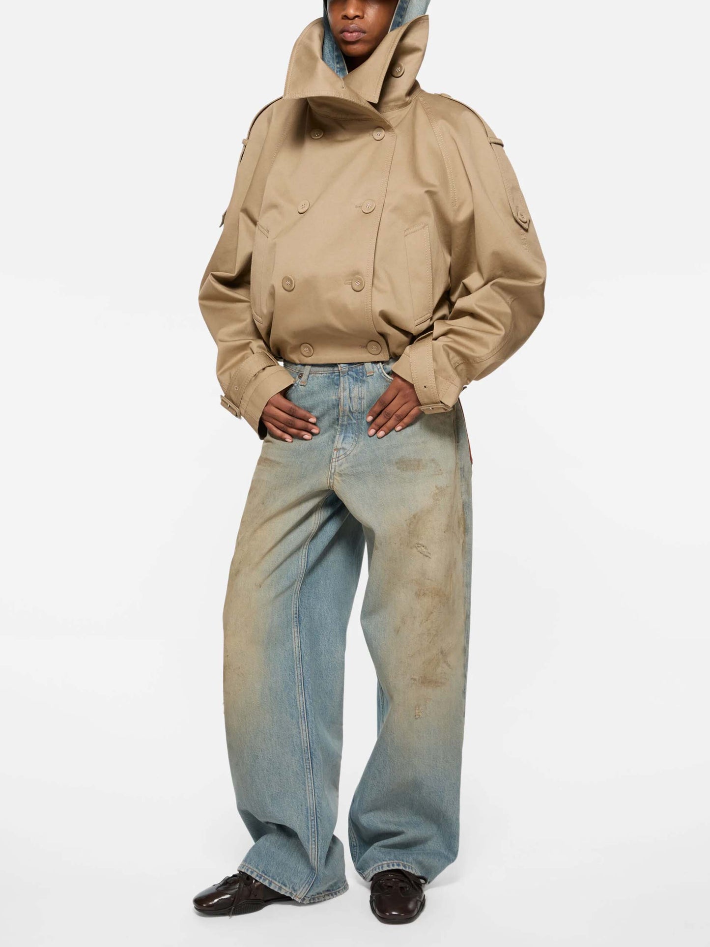 ACNE STUDIOS - Jacke aus Baumwoll-Twill für Damen