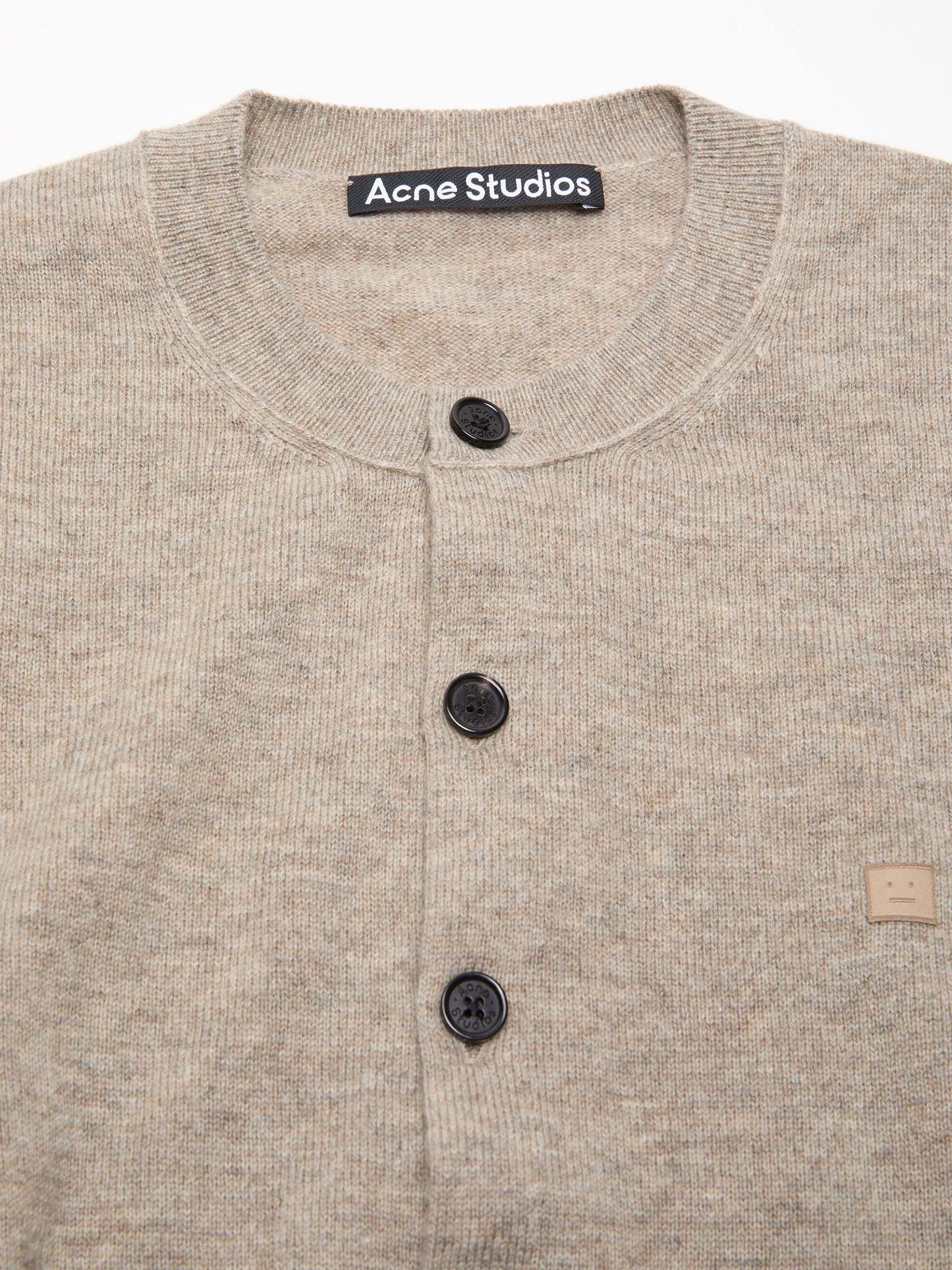 ACNE STUDIOS - Cardigan mit Face-Logo für Damen