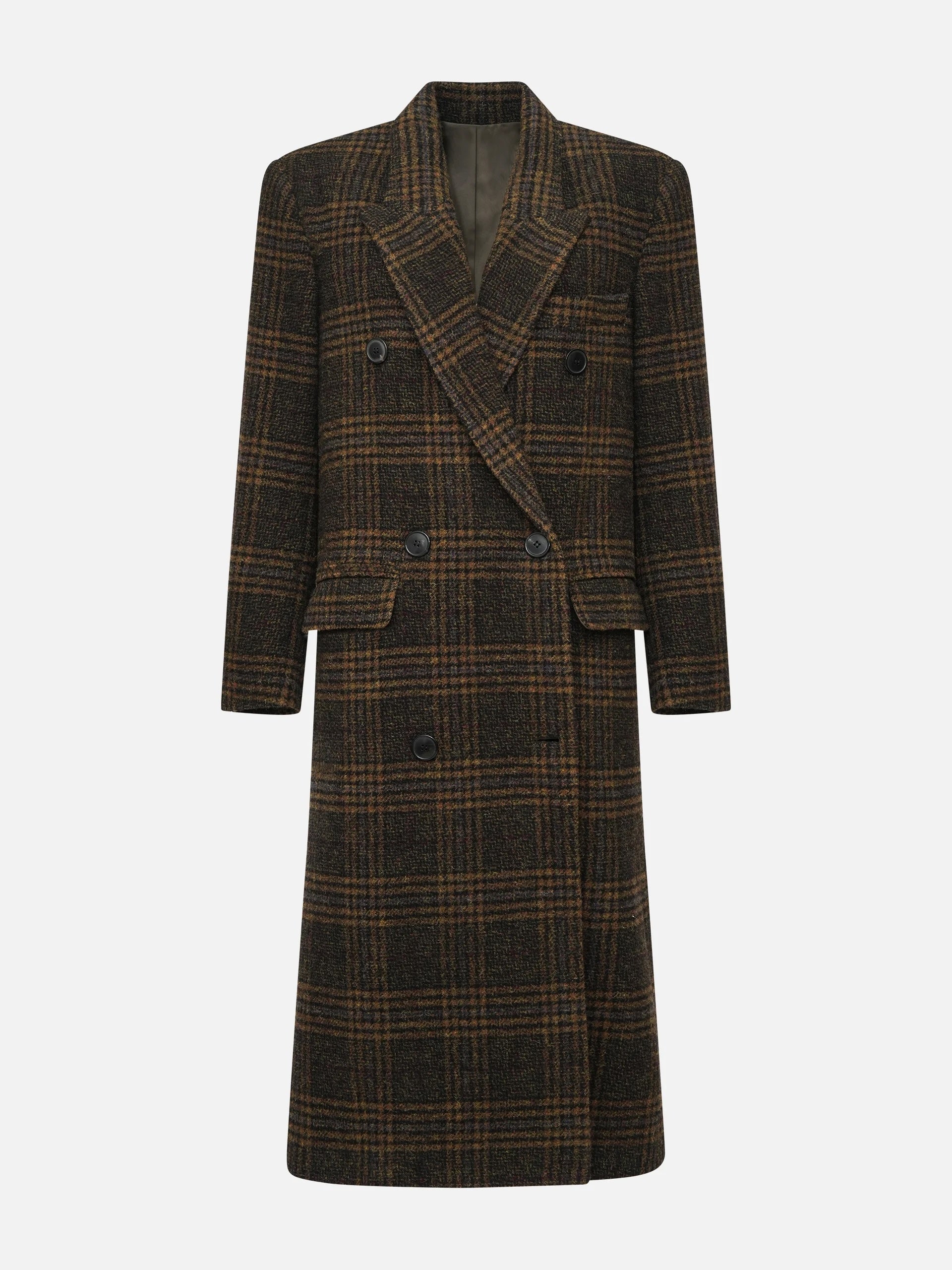 MARANT ETOILE - Karierter Mantel Lexana für Damen