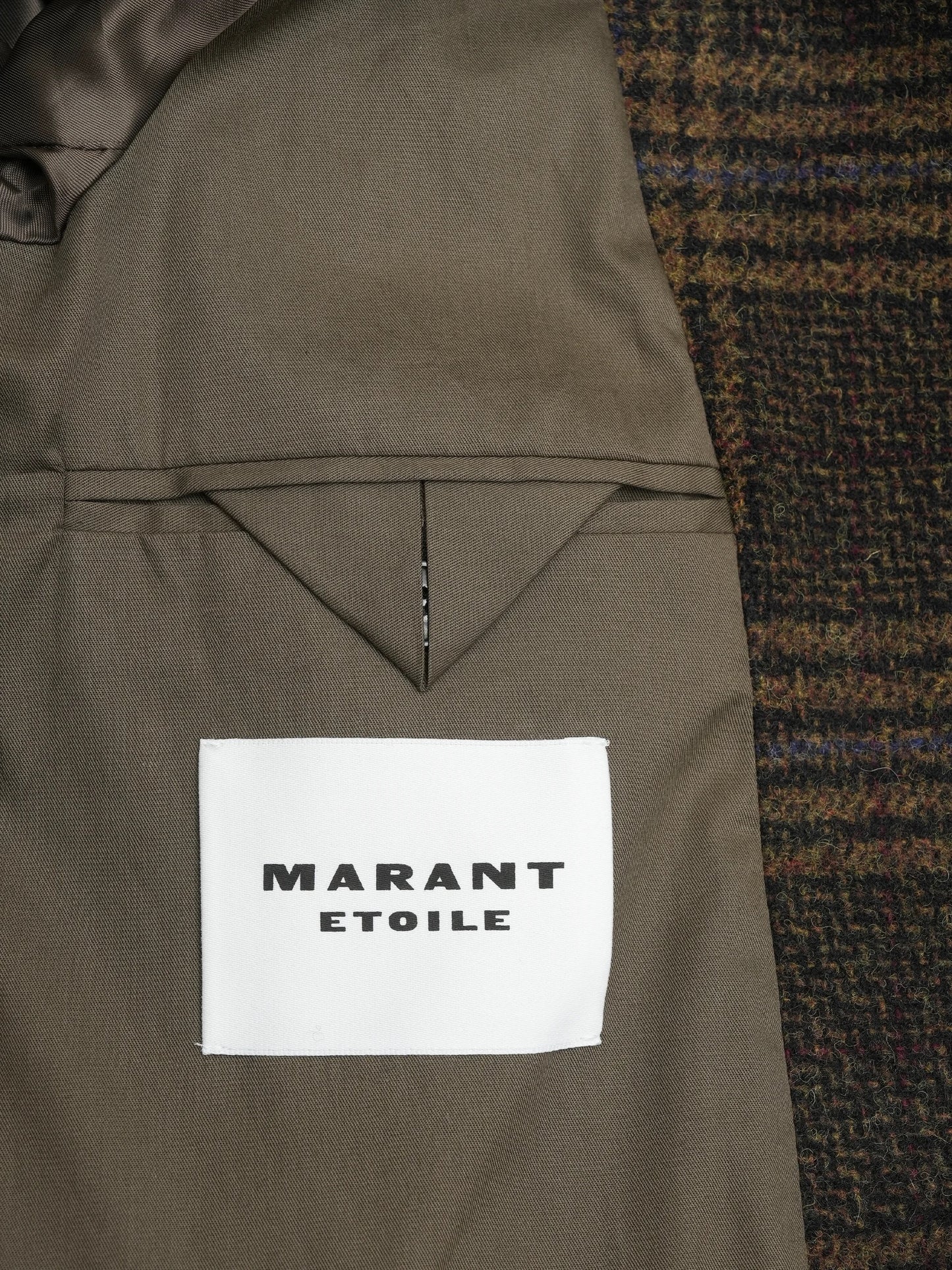 MARANT ETOILE - Karierter Mantel Lexana für Damen