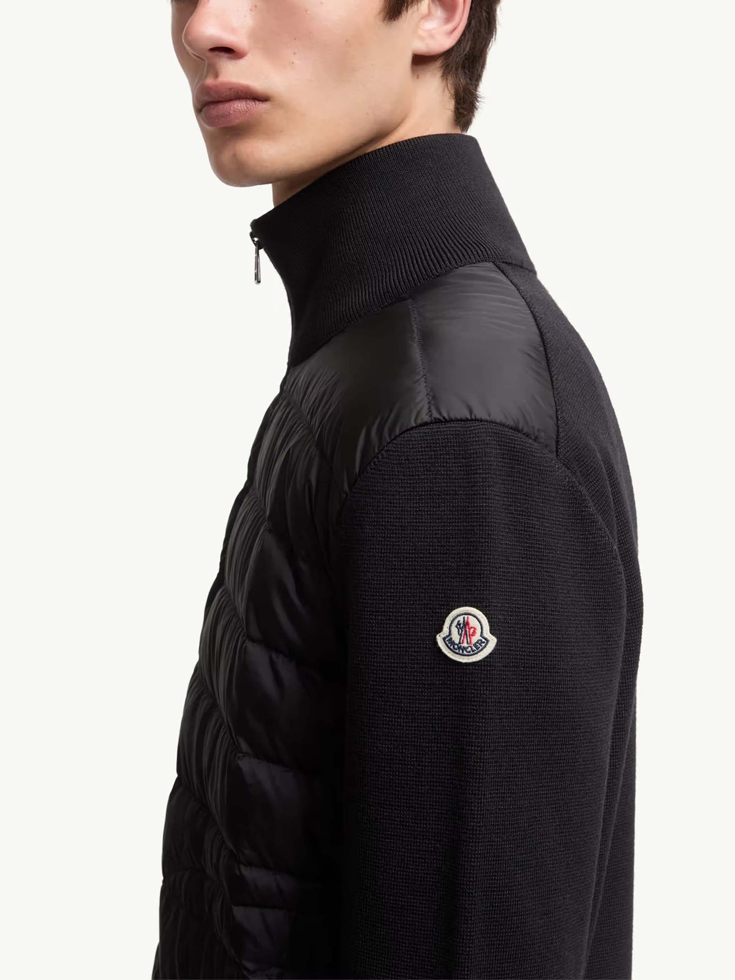 MONCLER - Strickjacke mit Daunenfüllung für Herren