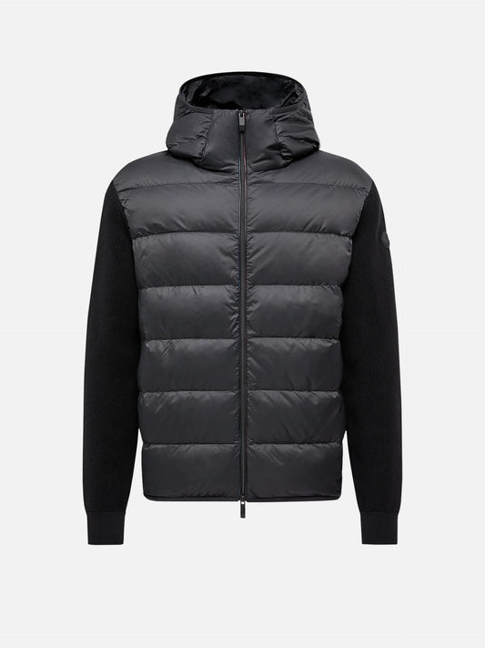 MONCLER - Daunen-Strickjacke mit Kapuze für Herren