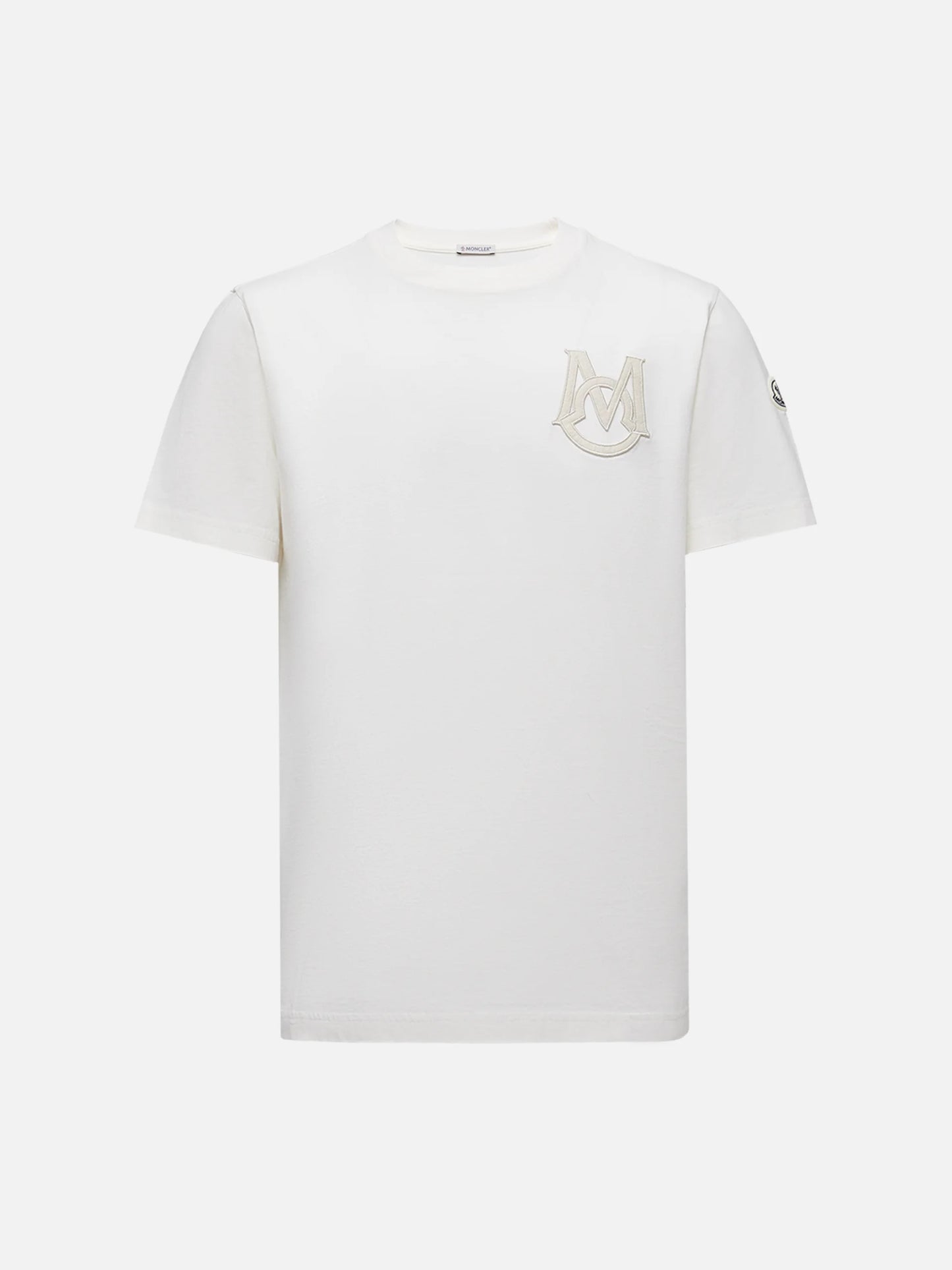 MONCLER - T-Shirt mit Monogramm-Logo für Herren