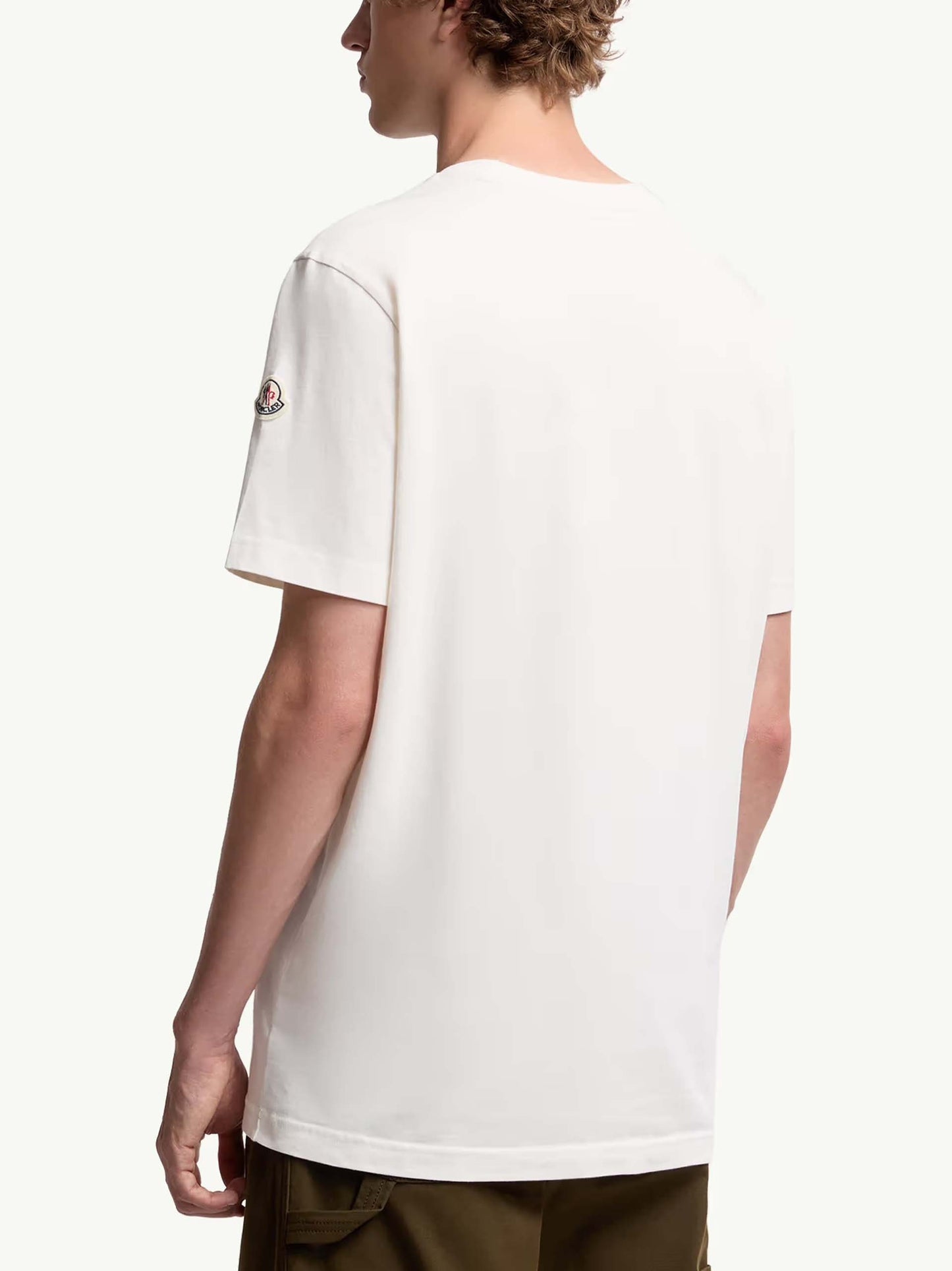 MONCLER - T-Shirt mit Monogramm-Logo für Herren