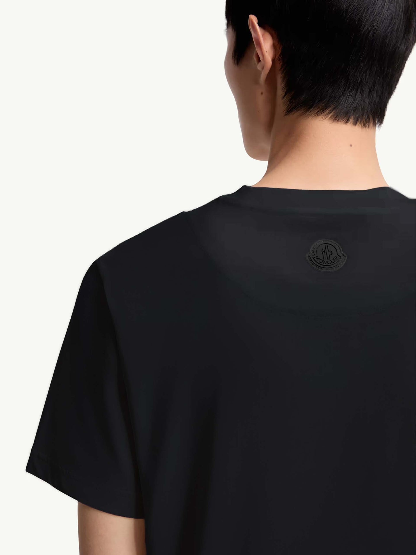 MONCLER - T-Shirt mit Logo-Motiv für Herren