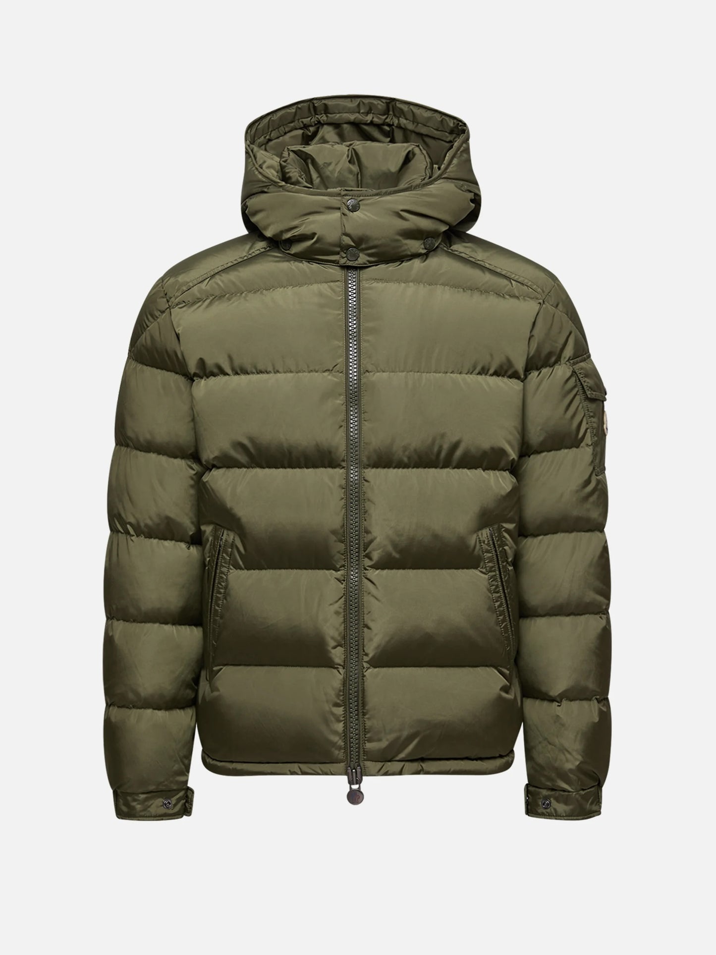 MONCLER - Maya Daunenjacke mit Matt-Finish für Herren in Olivgrün - Olive green