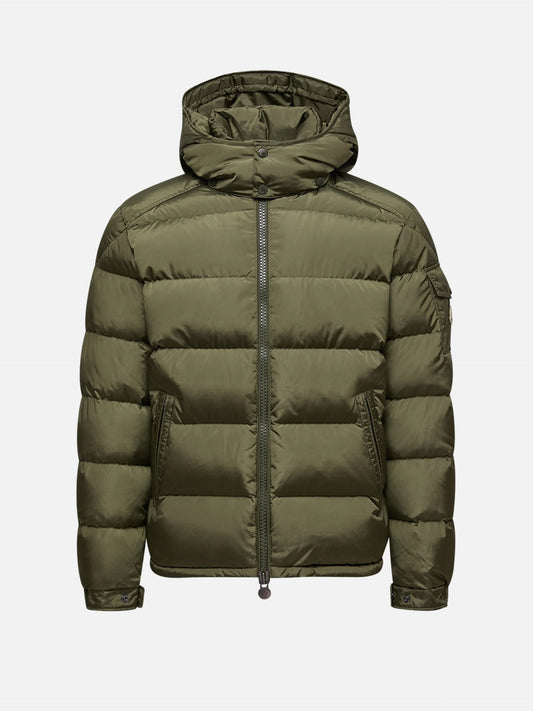 MONCLER - Maya Daunenjacke mit Matt-Finish für Herren in Olivgrün - Olive green