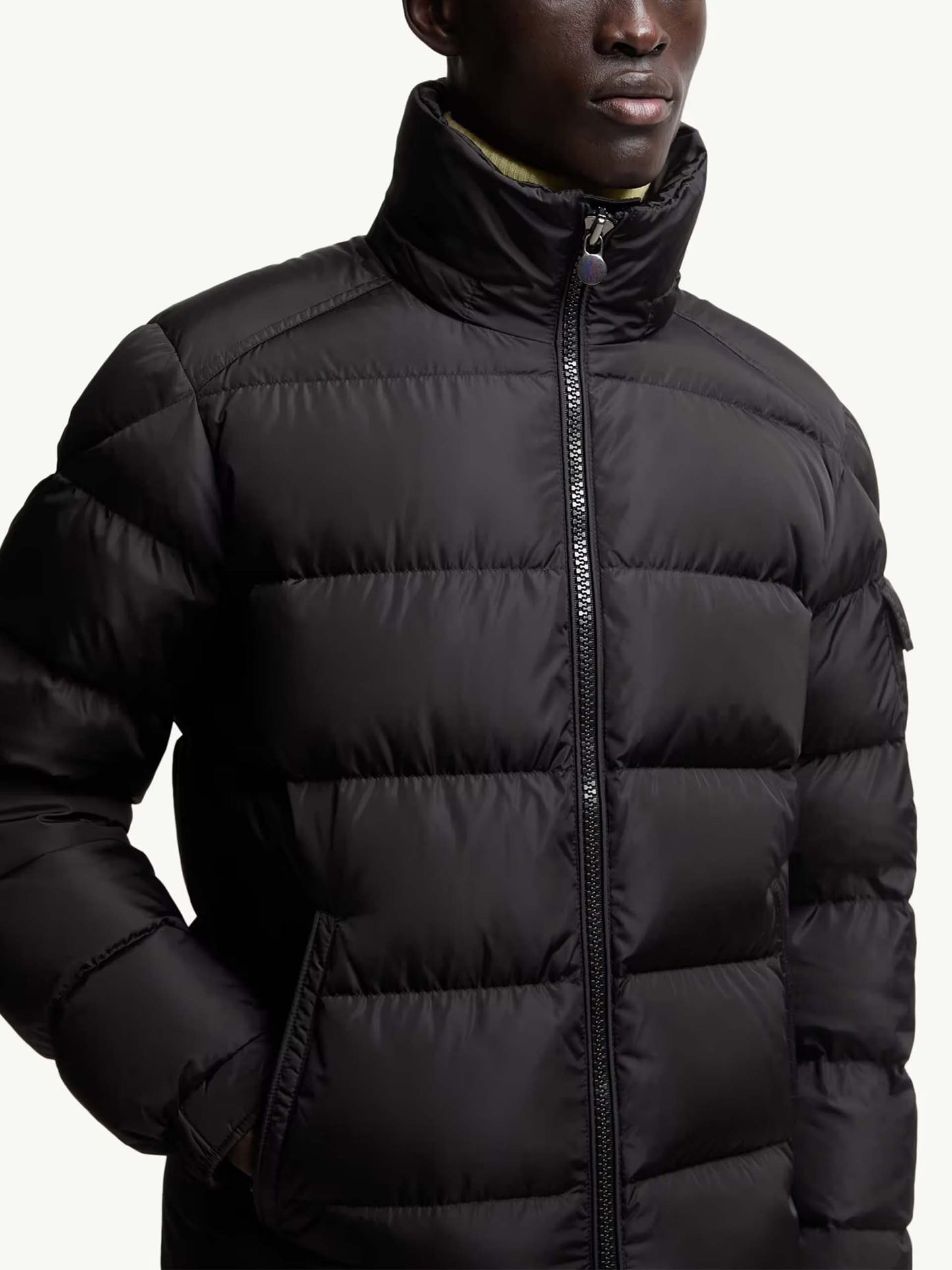MONCLER - Maya Daunenjacke mit Matt-Finish für Herren in Matt Schwarz - Matte black