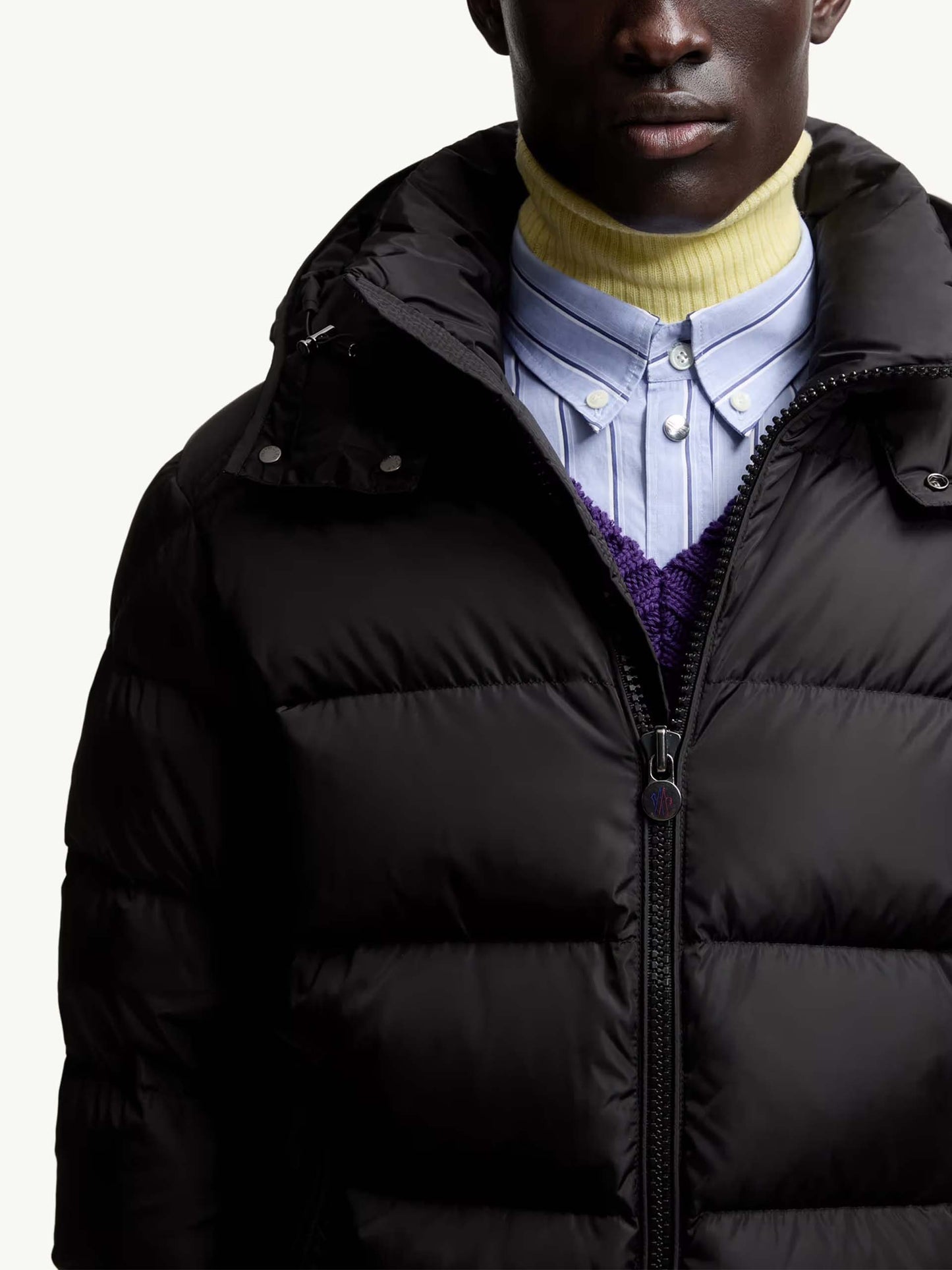 MONCLER - Maya Daunenjacke mit Matt-Finish für Herren in Matt Schwarz - Matte black