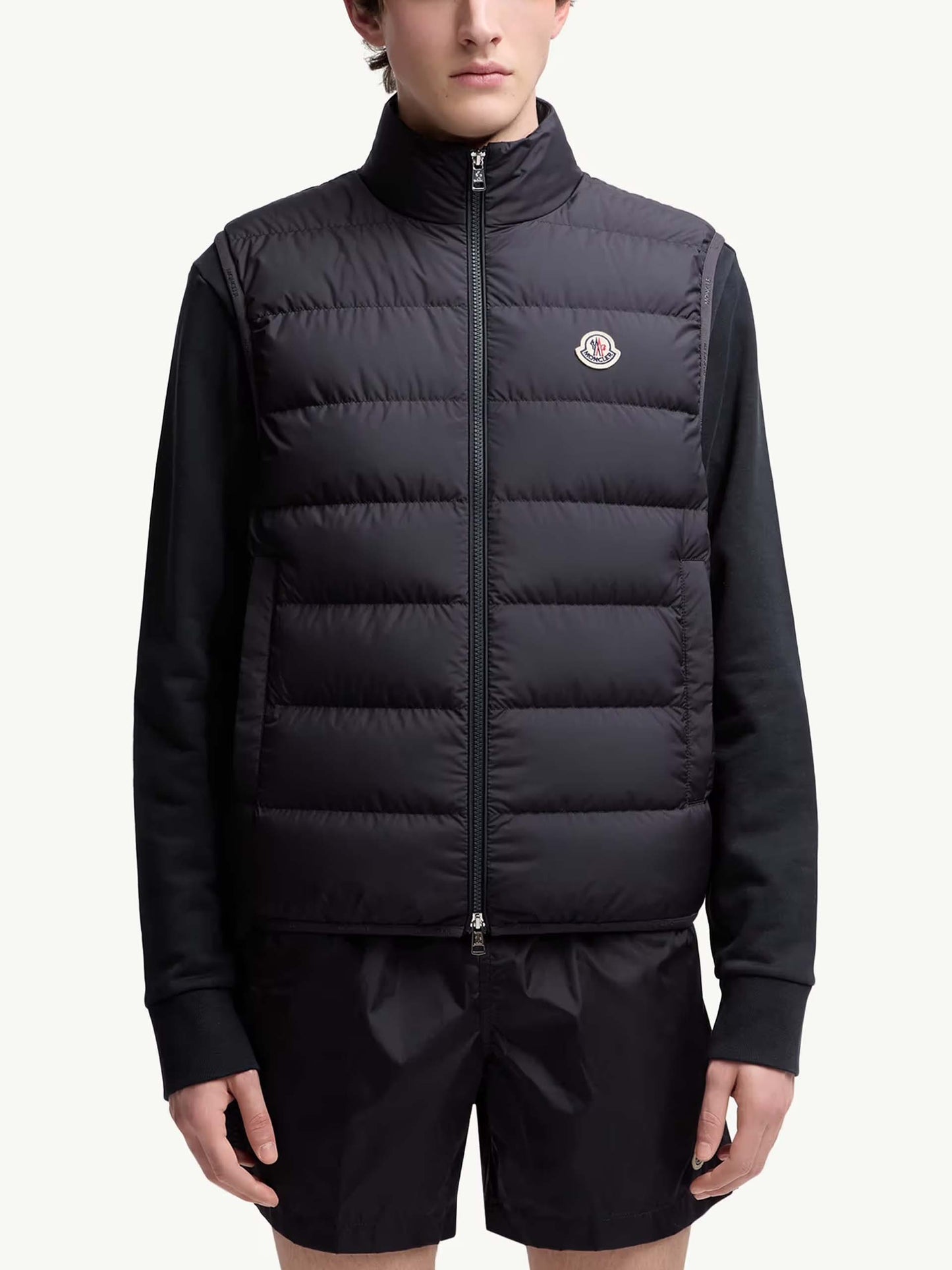 MONCLER - Contrin Daunenweste mit Logo für Herren