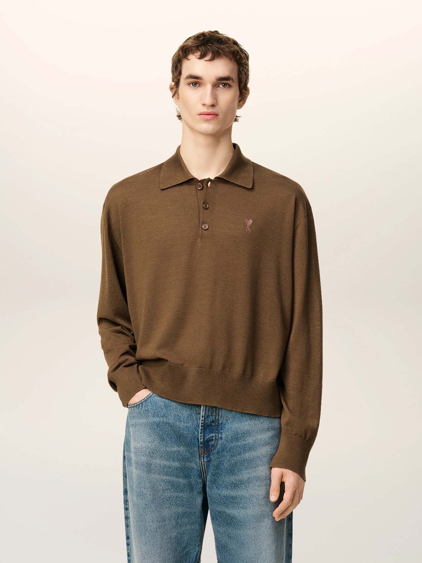 AMI PARIS - Polo-Pullover Ami De Coeur für Herren