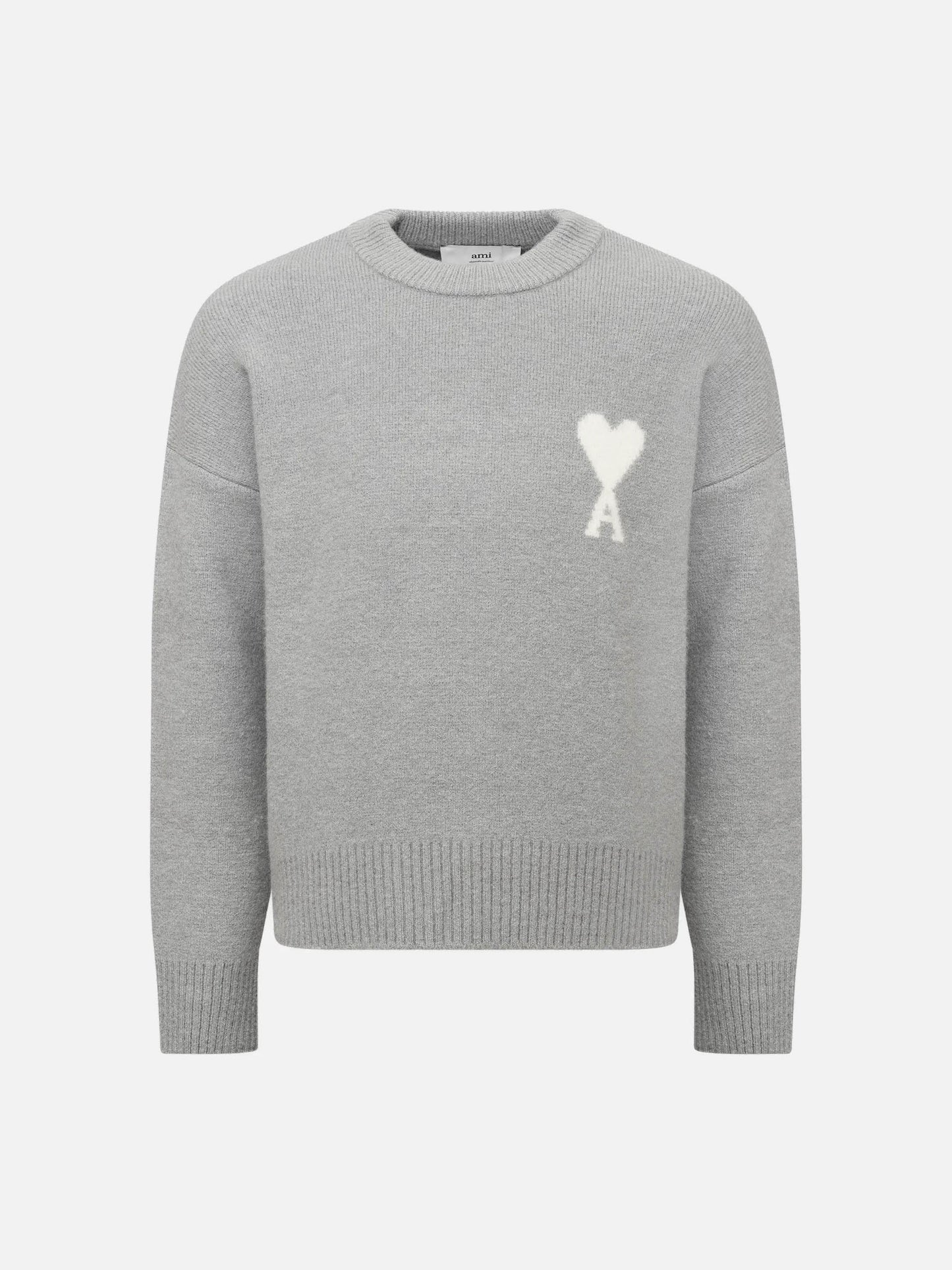 AMI PARIS - Pullover Ami De Coeur aus Alpakawolle