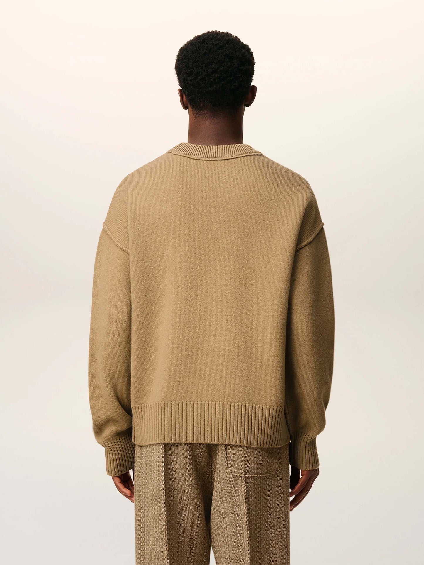 AMI PARIS - Pullover Ami De Coeur aus Wolle