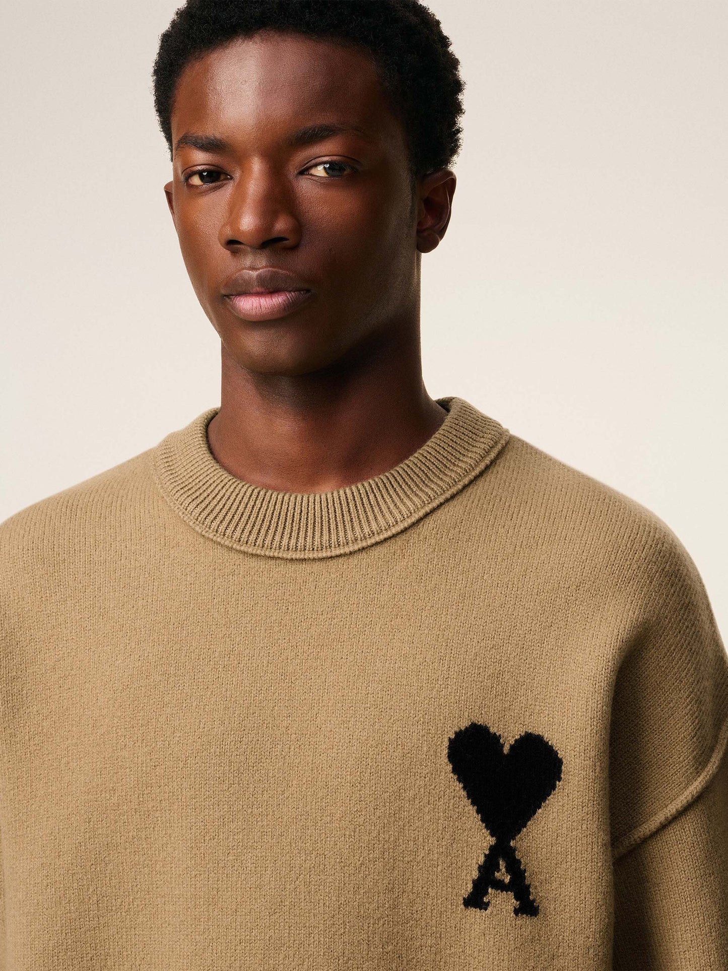 AMI PARIS - Pullover Ami De Coeur aus Wolle