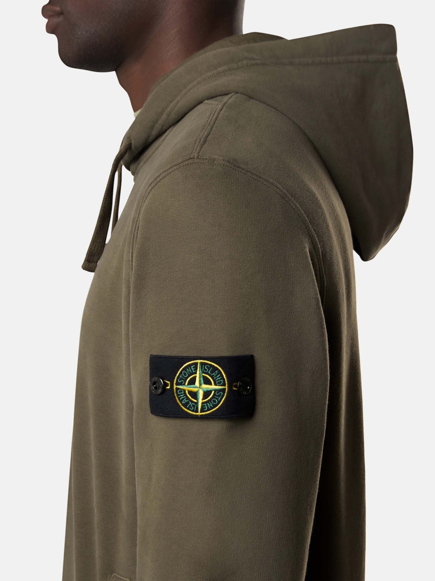 STONE ISLAND - Hoodie mit Kompass-Patch für Herren