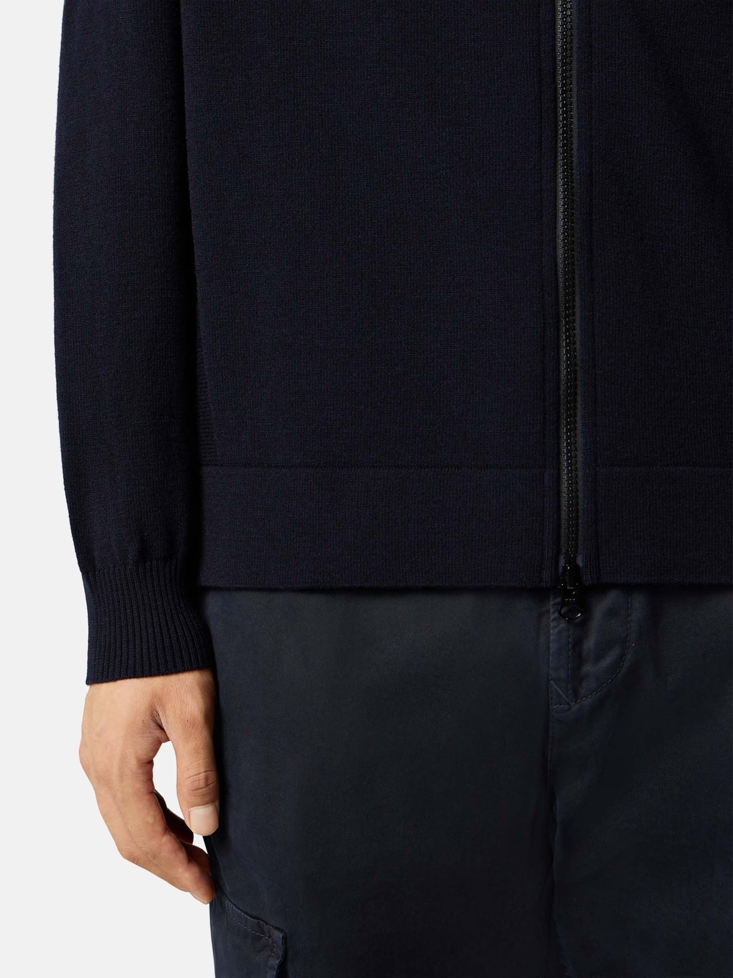 STONE ISLAND - Strickjacke mit Kompass-Patch für Herren