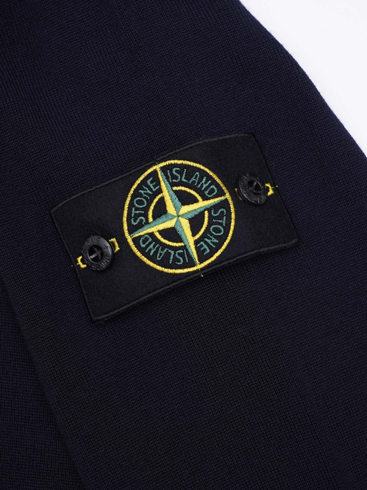 STONE ISLAND - Rollkragenpullover mit Logo-Patch für Herren