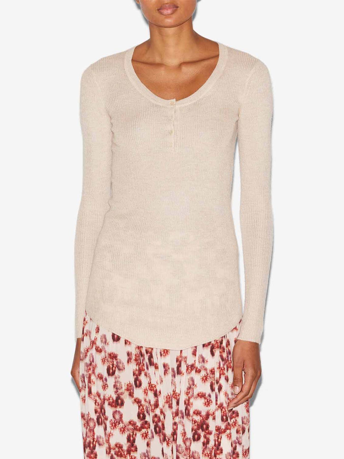 ISABEL MARANT - Idite Pullover aus Kaschmir-Mix für Damen in Hellbeige - Light beige
