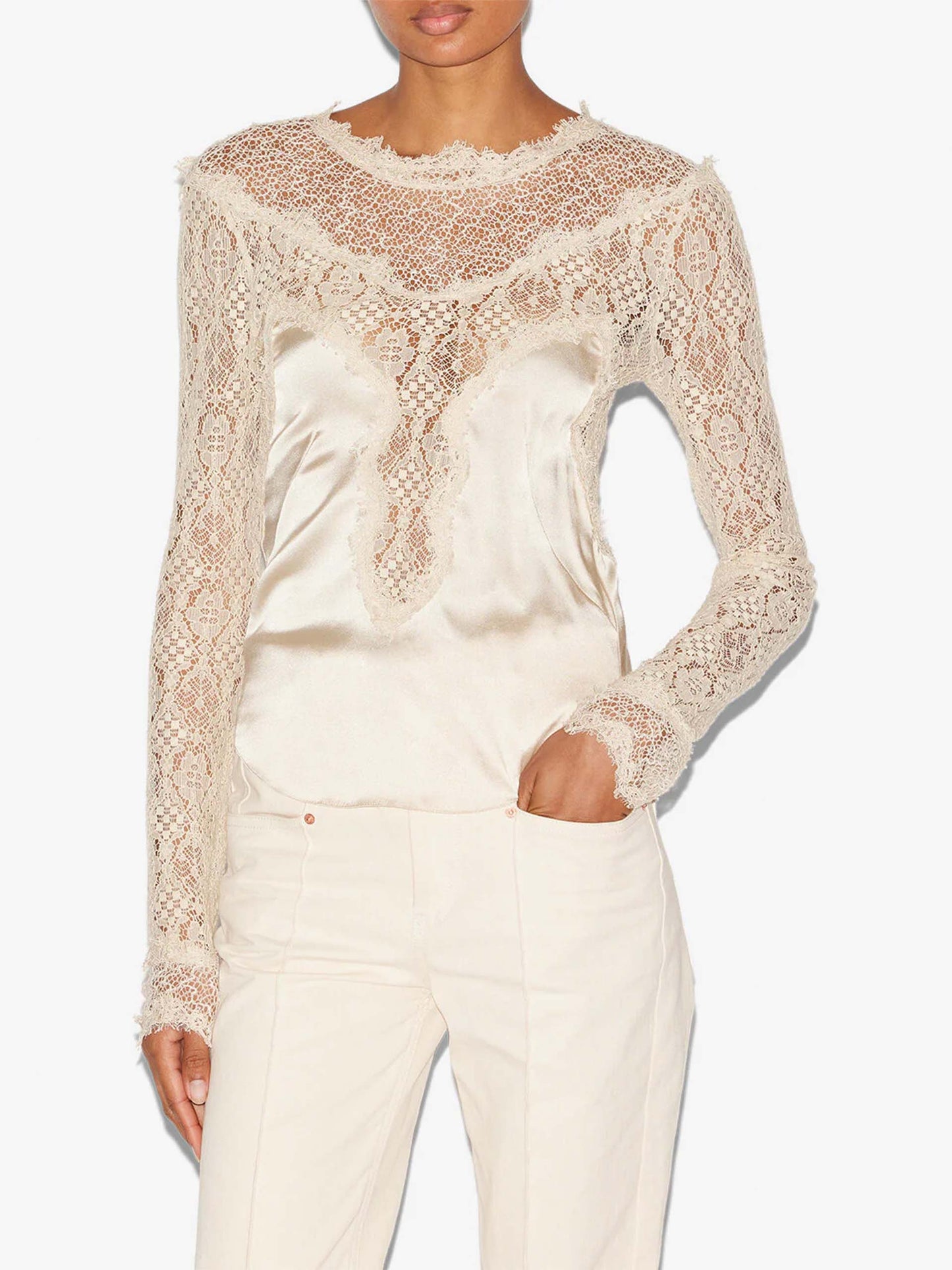 ISABEL MARANT - Diem Top aus Seide für Damen