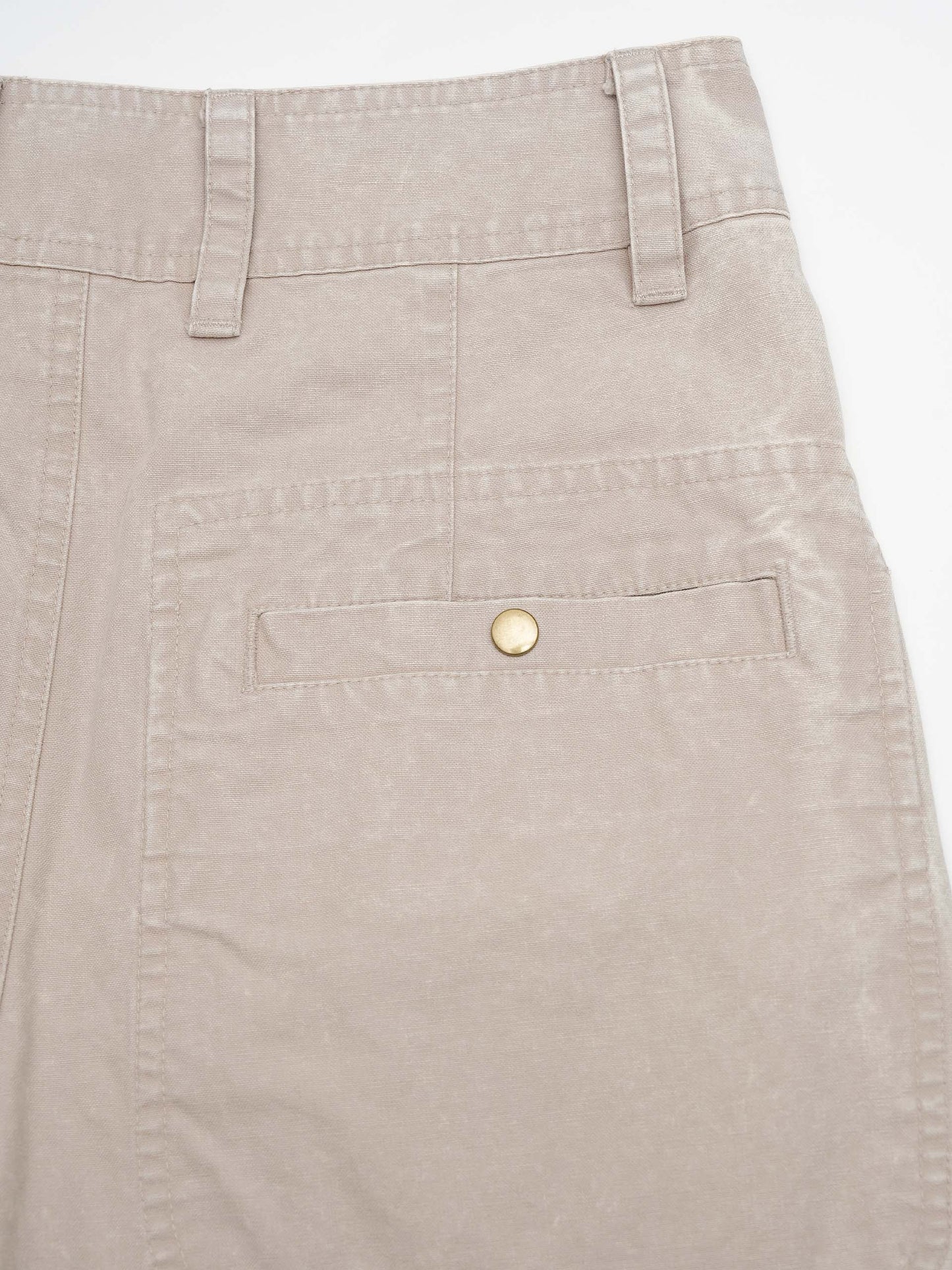 MARANT ETOILE - Hose Kiana aus Baumwollcanvas für Damen