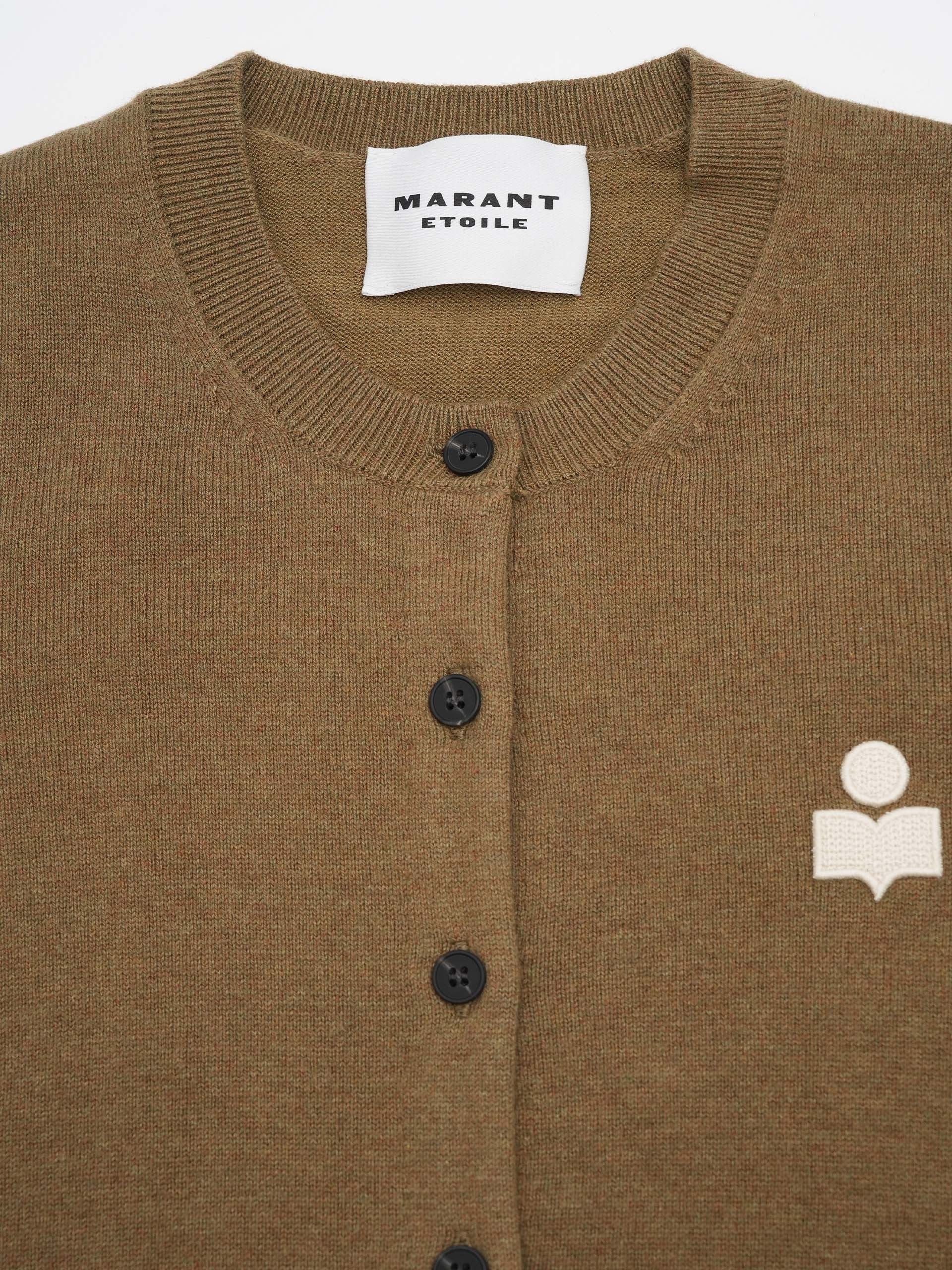 MARANT ETOILE - Cardigan Mona mit Logo für Damen