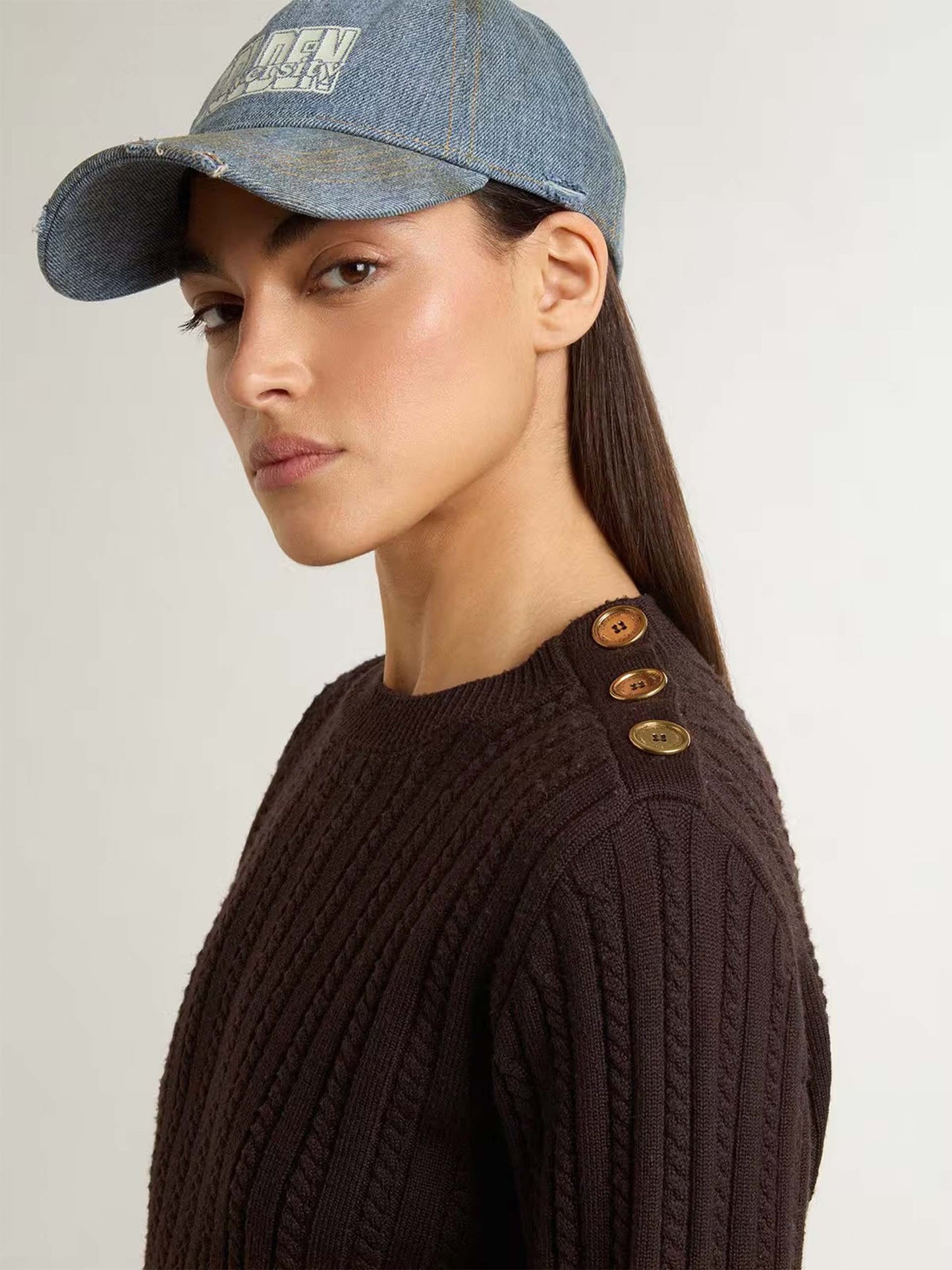 GOLDEN GOOSE - Pullover Ofra mit Knöpfen für Damen