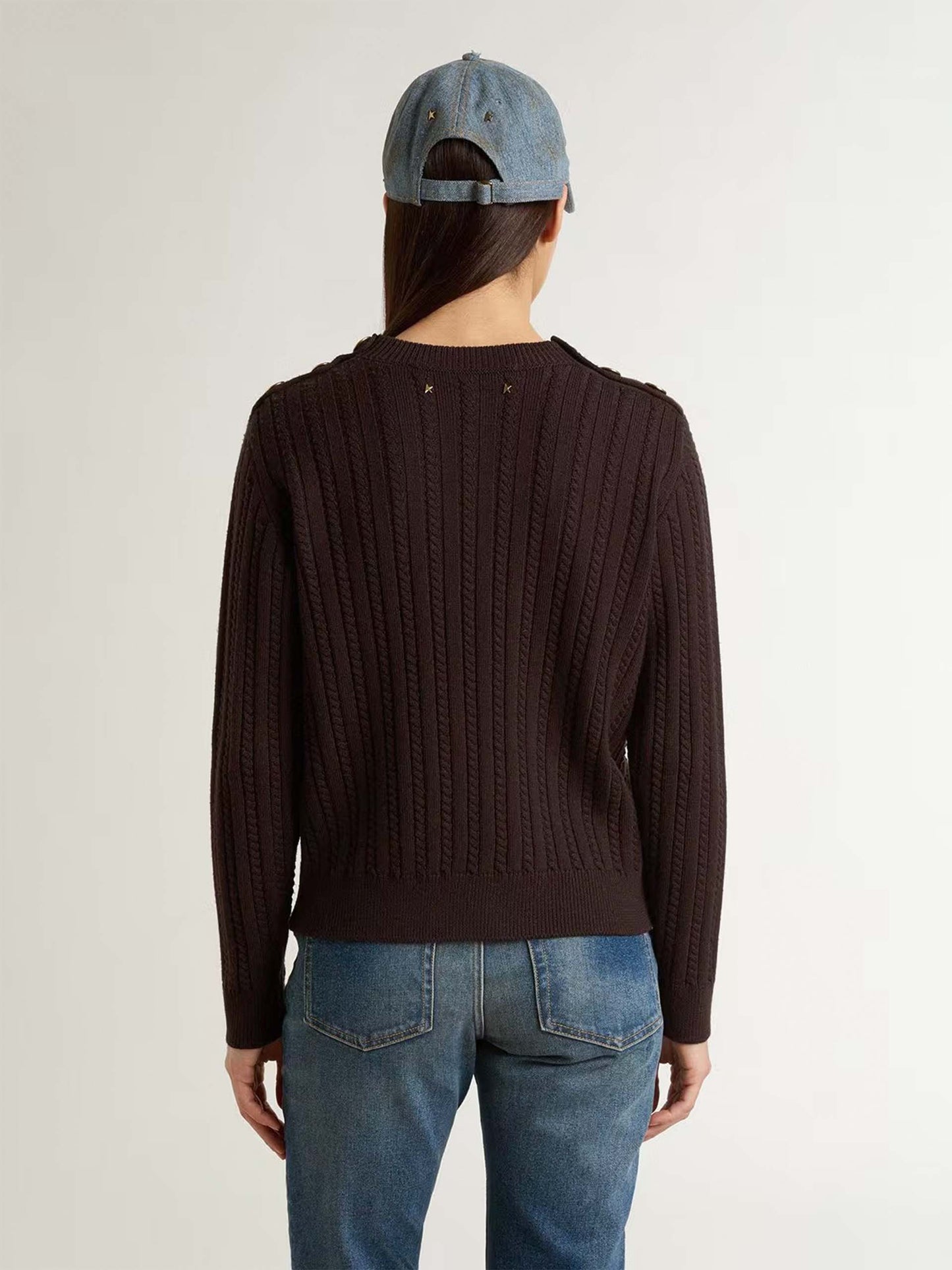 GOLDEN GOOSE - Pullover Ofra mit Knöpfen für Damen