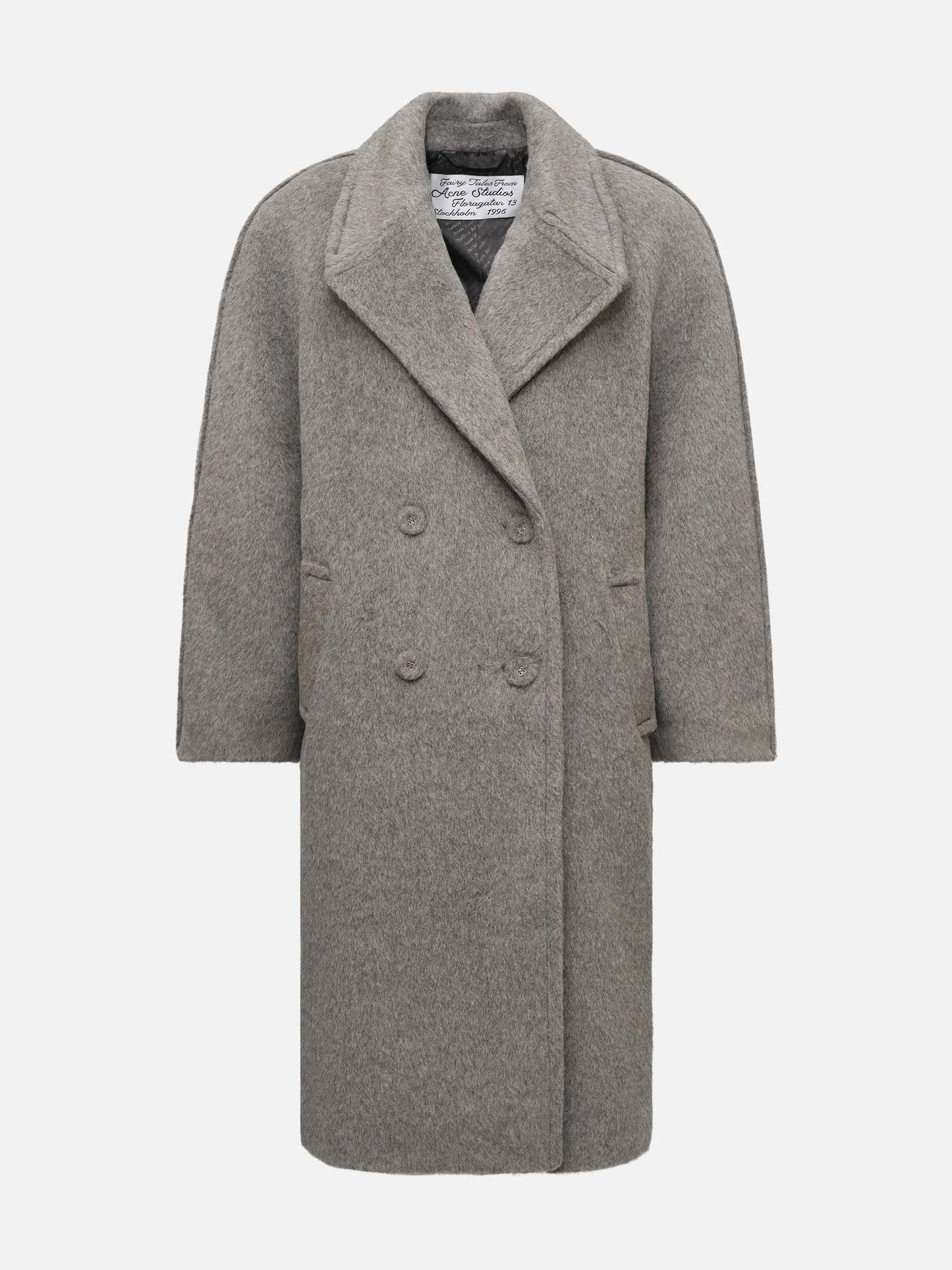 ACNE STUDIOS - Zweireihiger Mantel aus Wolle für Damen