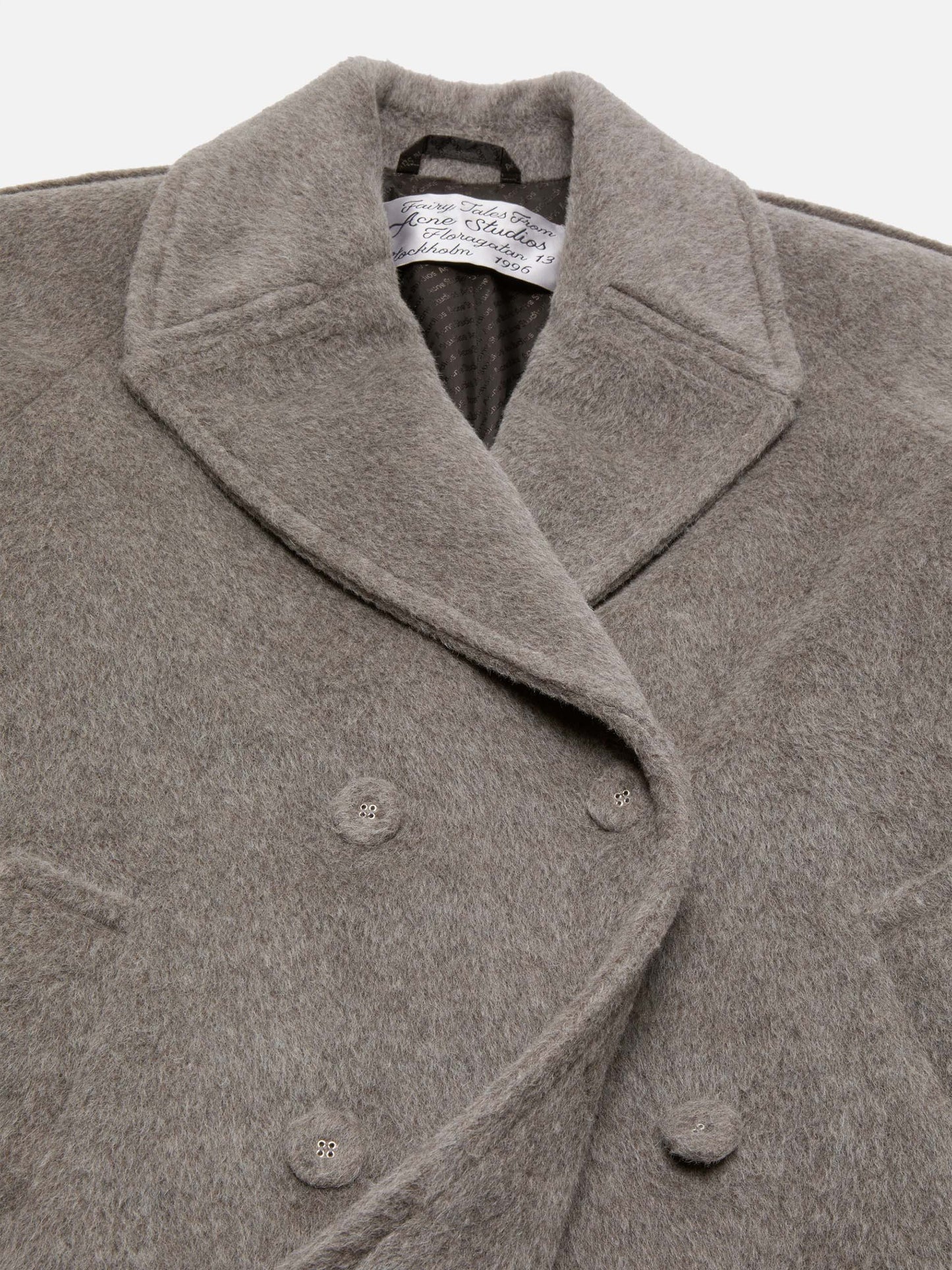 ACNE STUDIOS - Zweireihiger Mantel aus Wolle für Damen