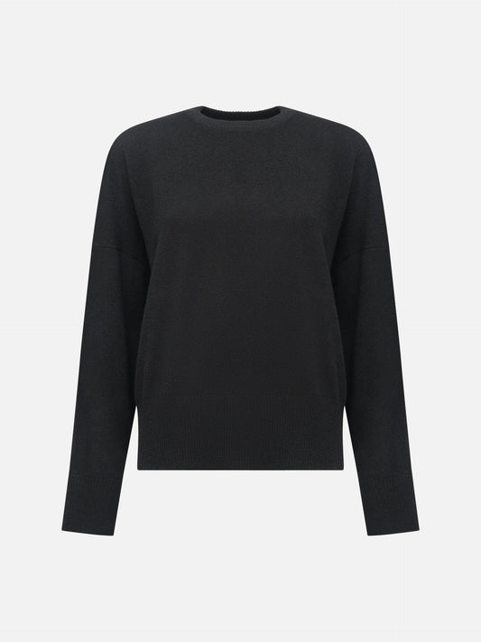 LOULOU DE SAISON - Anaa Pullover aus Kaschmir für Damen in Schwarz - Black