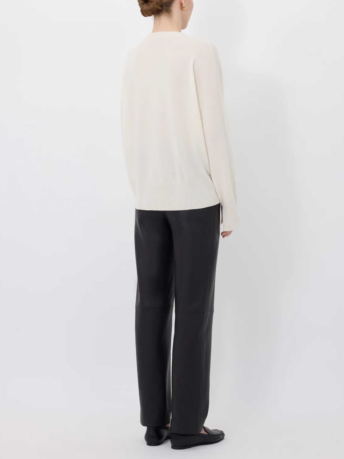 LOULOU DE SAISON - Anaa Pullover aus Kaschmir für Damen in Cremeweiß - Cream white