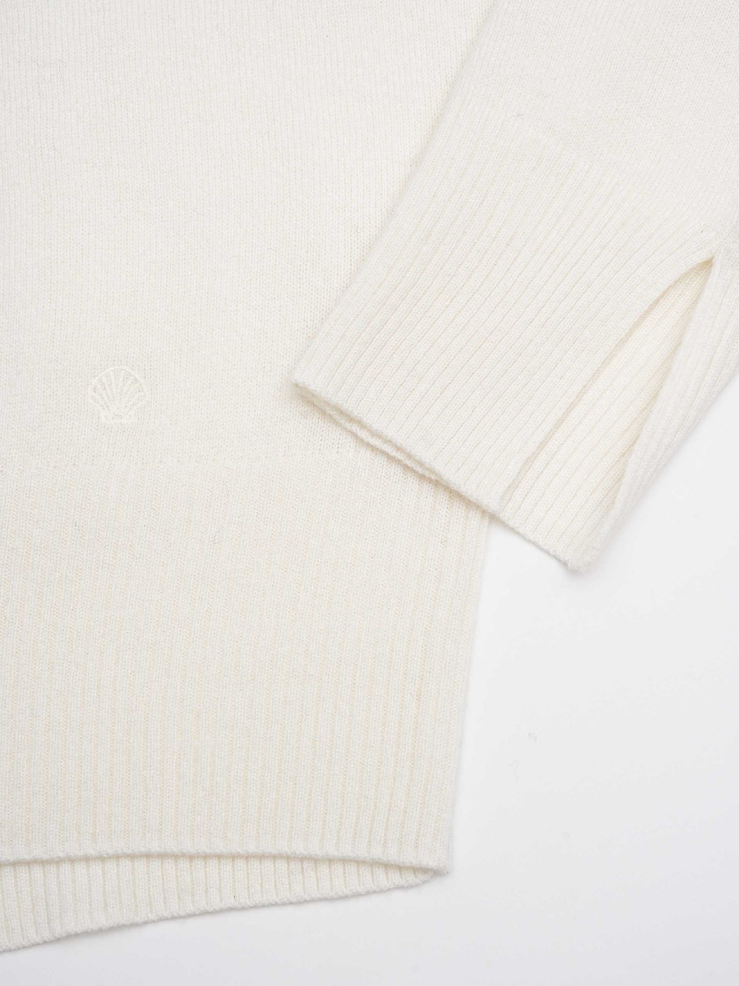 LOULOU DE SAISON - Anaa Pullover aus Kaschmir für Damen in Cremeweiß - Cream white