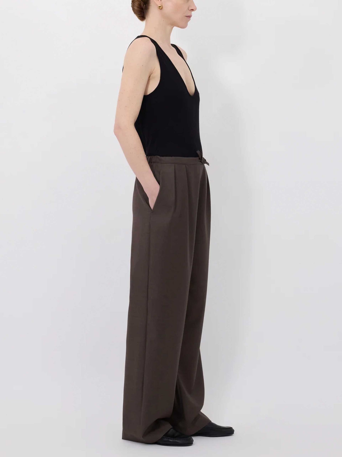 LOULOU DE SAISON - Cove Hose aus Schurwolle für Damen