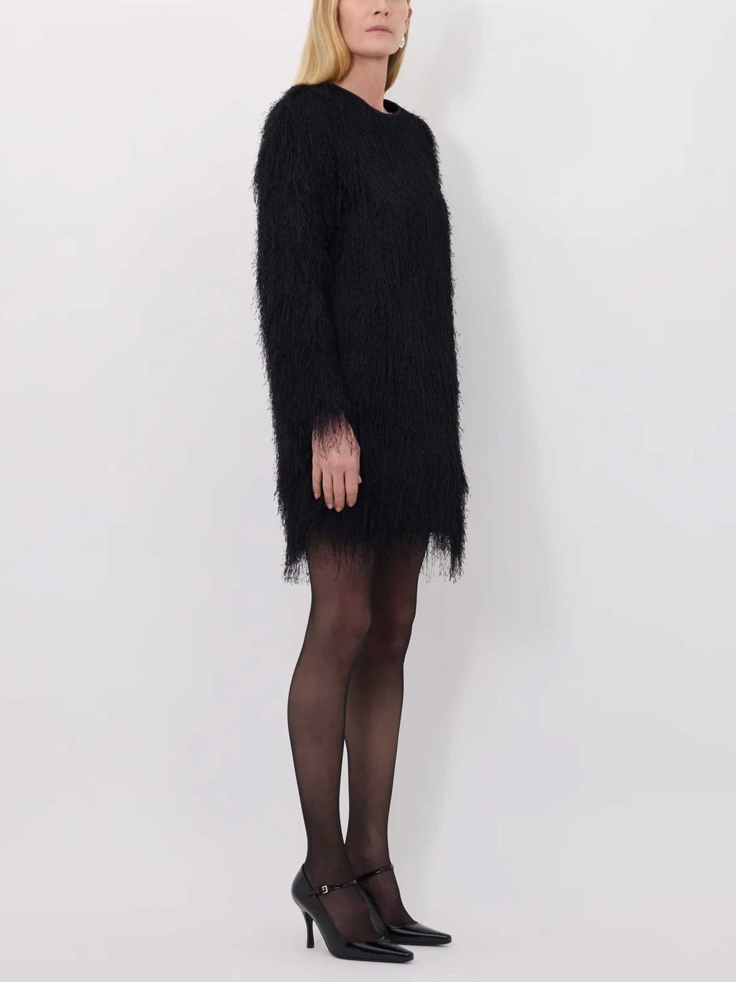 LOULOU DE SAISON - Tina Minikleid mit Fransen für Damen