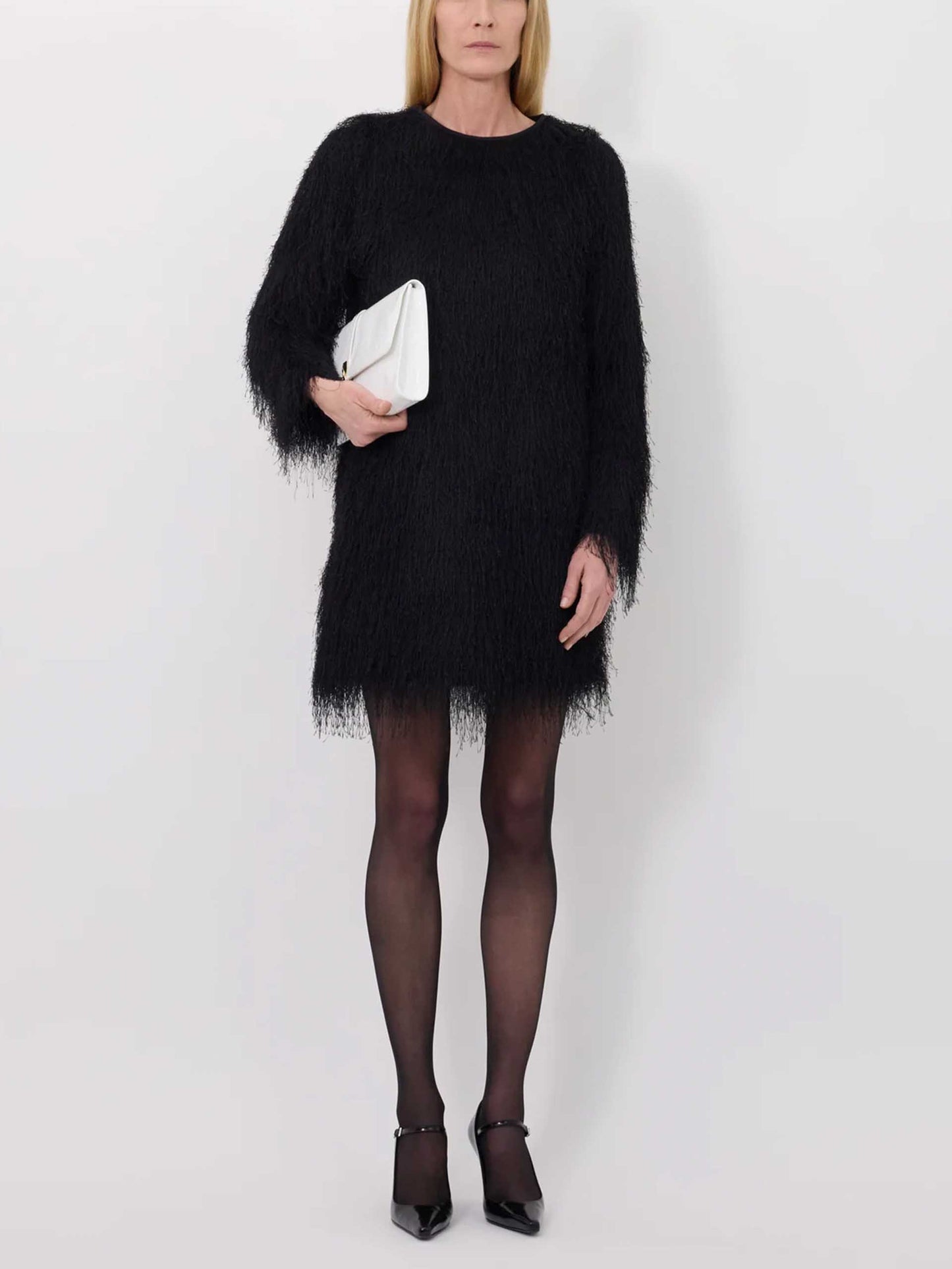 LOULOU DE SAISON - Tina Minikleid mit Fransen für Damen