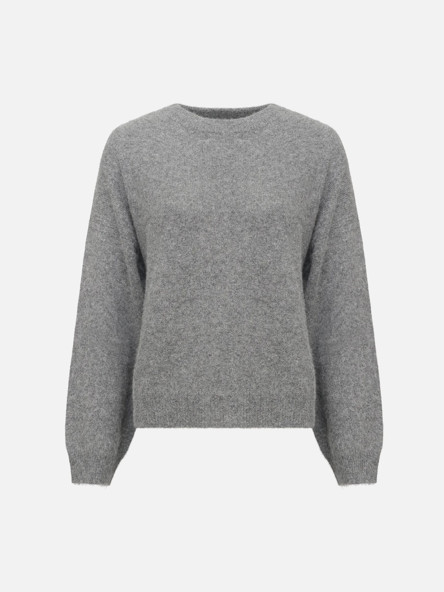 LOULOU DE SAISON - Tristan Pullover aus Yakwolle für Damen in Anthrazitgrau - Anthracite grey