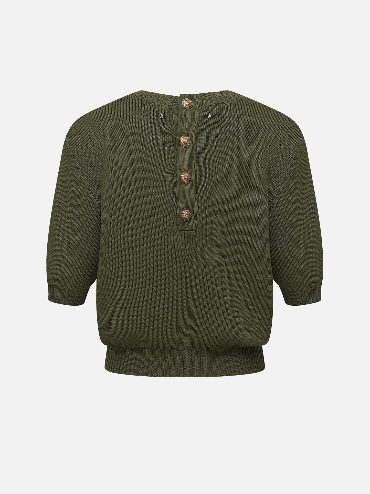 GOLDEN GOOSE - Kurzarm-Pullover Ottavia für Damen