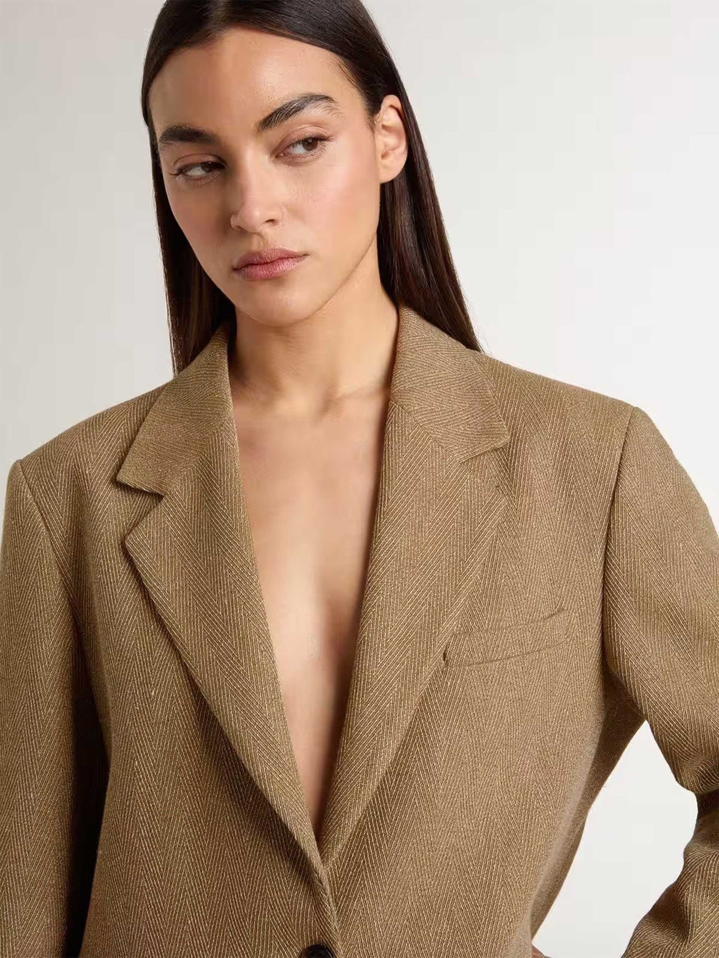 GOLDEN GOOSE - Blazer Maia mit Fischgrätmuster für Damen