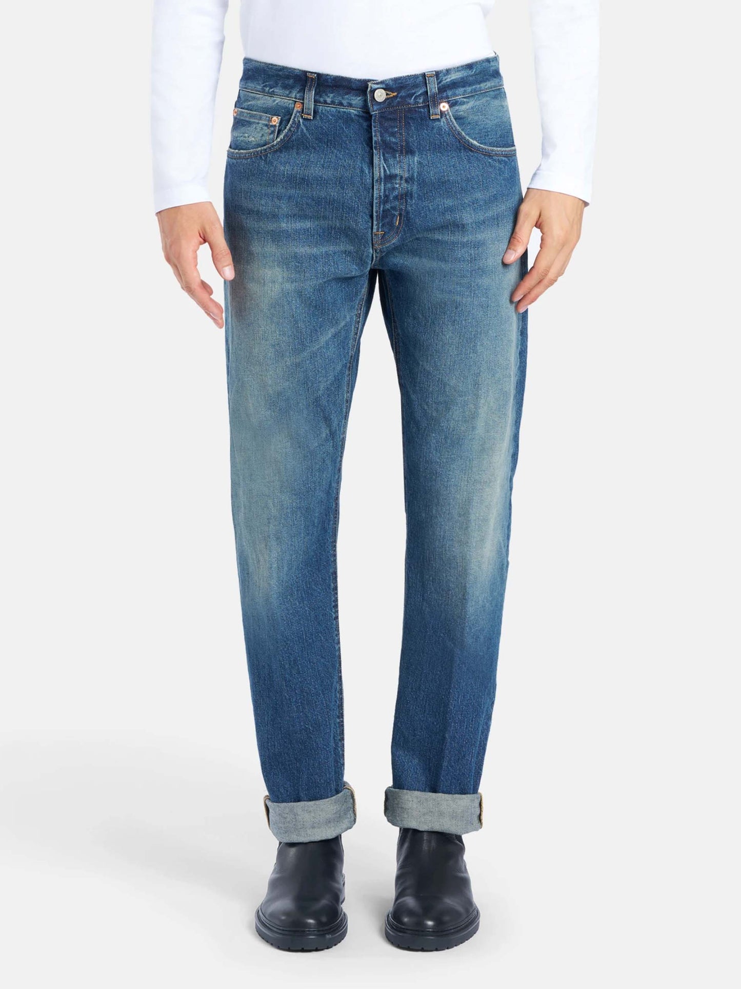 DONDUP - Jeans Bray aus Rigid-Denim für Herren